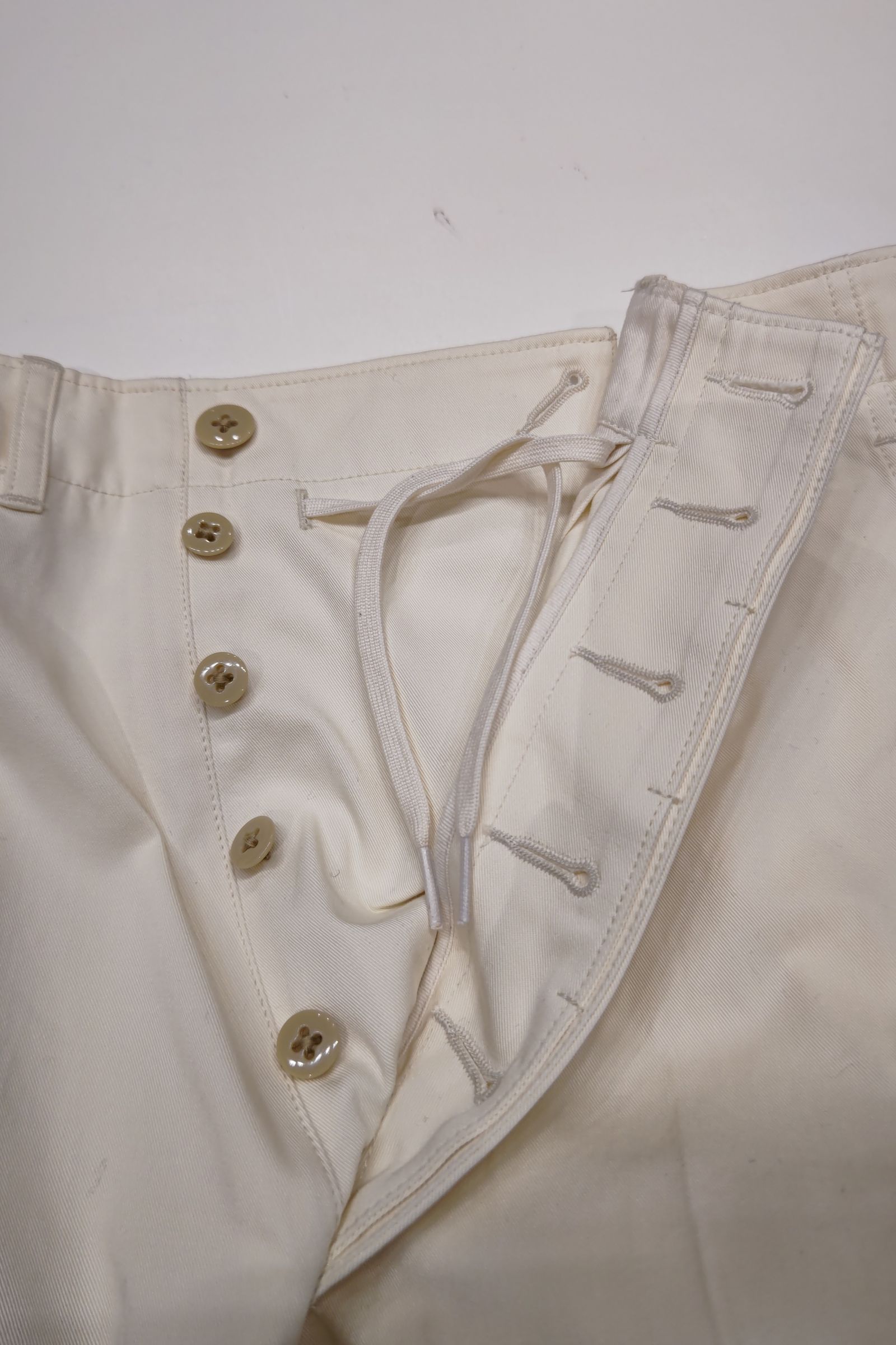 blurhms ROOTSTOCK - 43 chino pants -ivory- 23ss men | asterisk