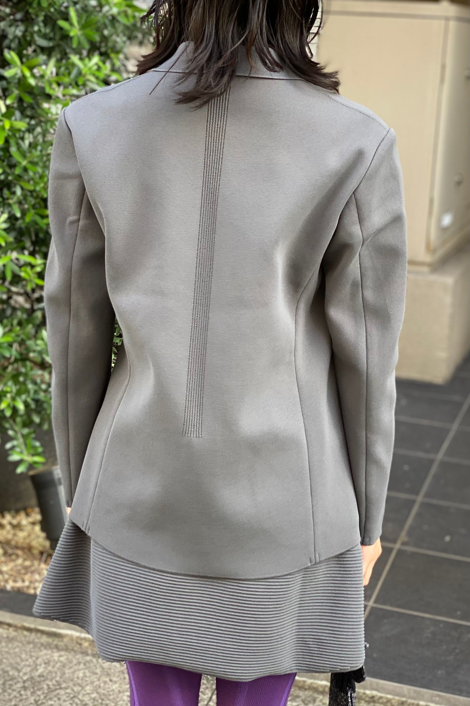 CFCL - ジャケット/milan rib jacket 2 -grey- 22aw women