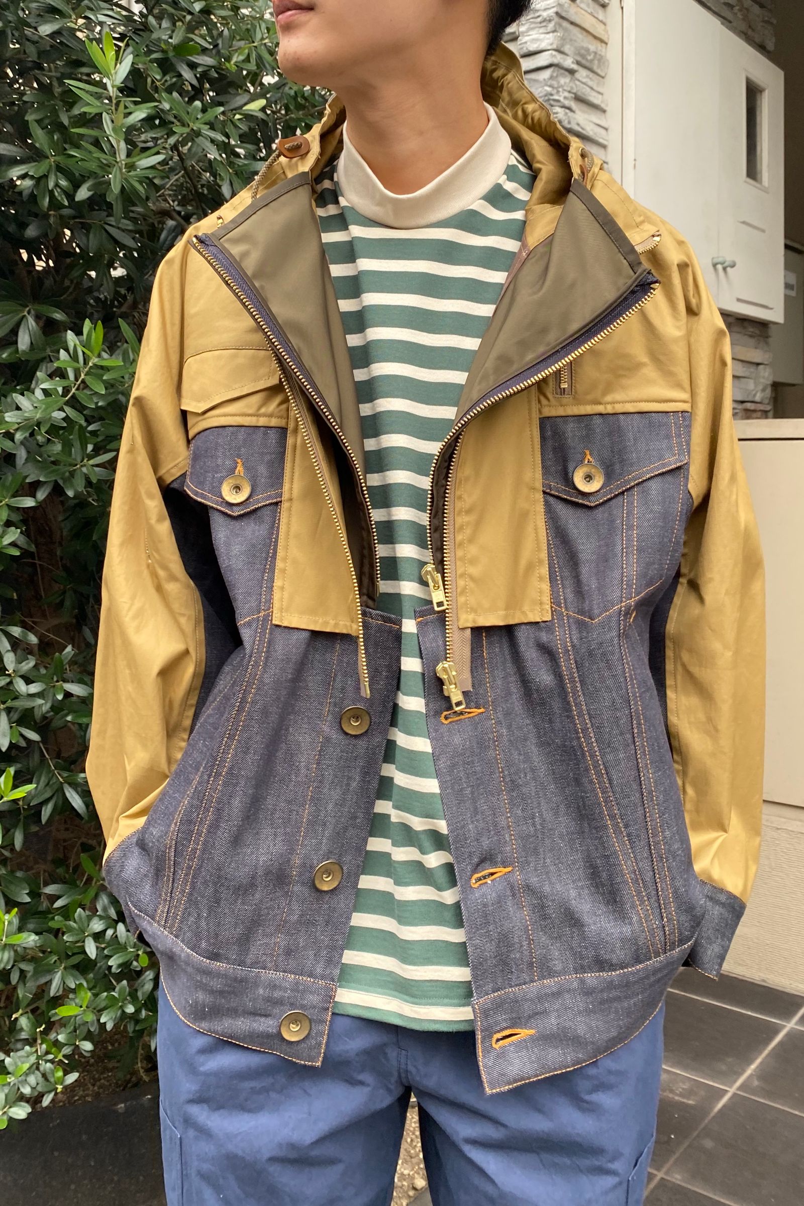 kolor beacon デニムジャケット23ss-