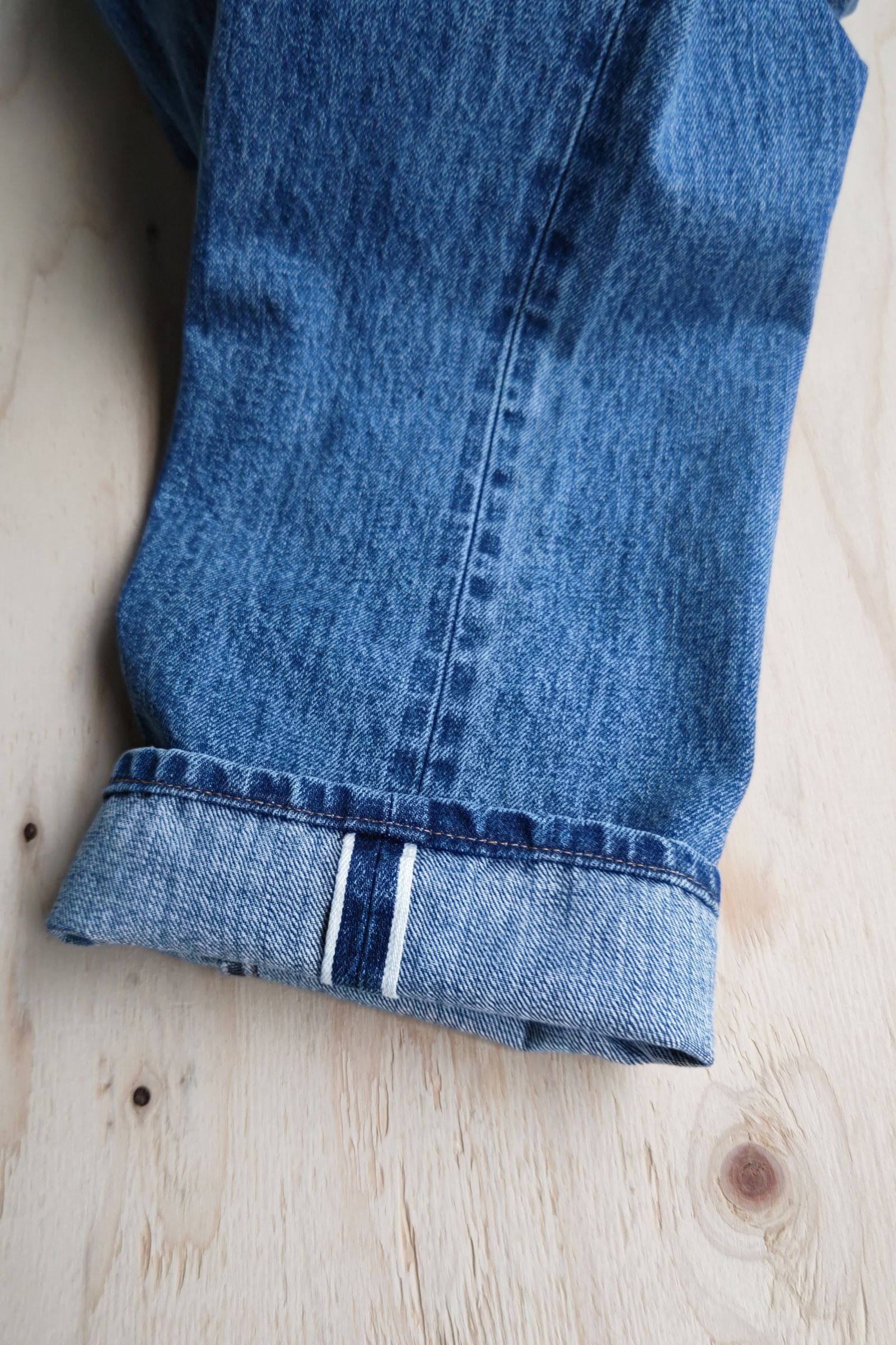UNUSED - 14oz Denim Five Pockets Wide Pants -indigo- 24ss