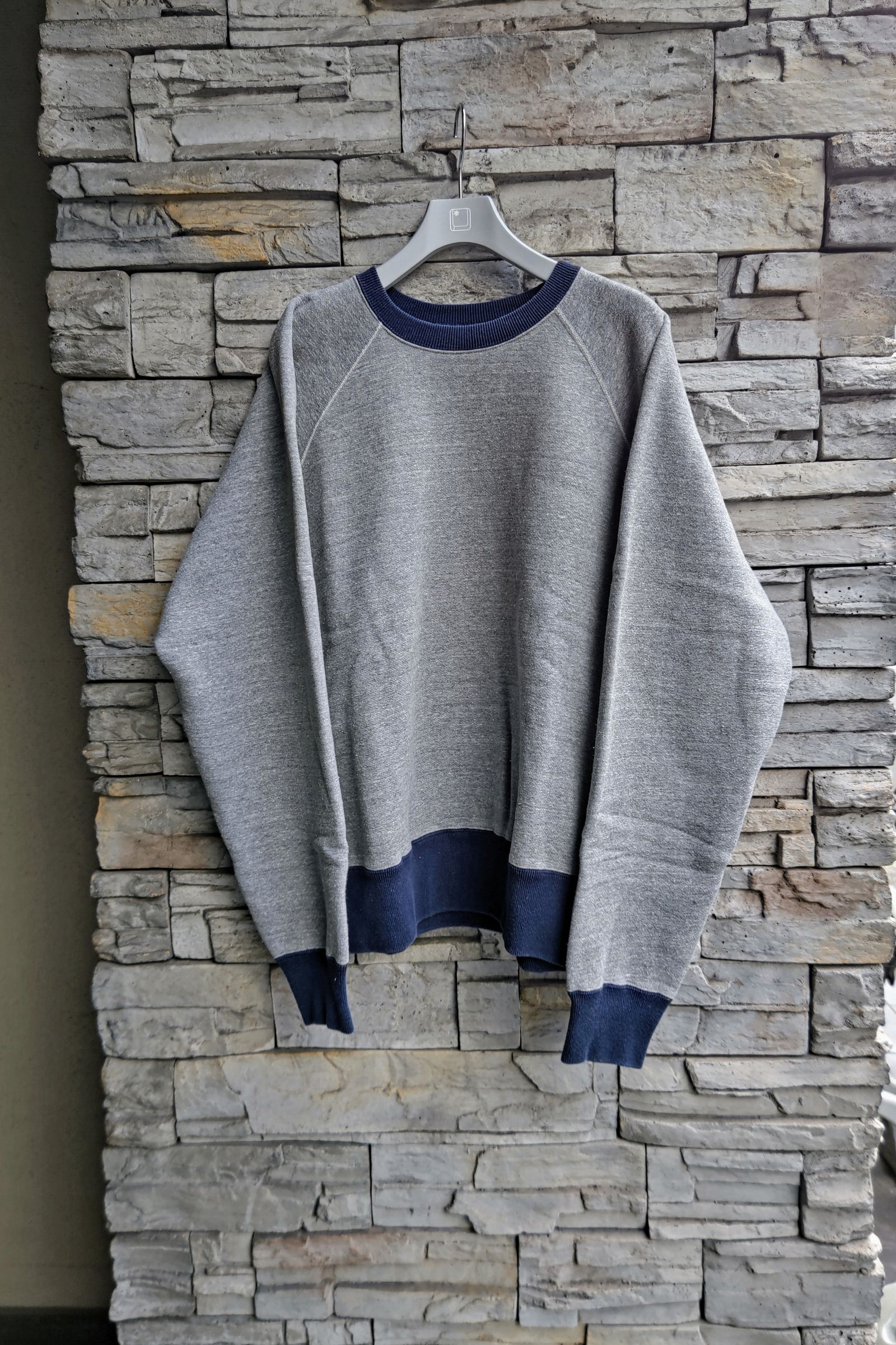 A.PRESSE - Vintage Sweatshirt -gray- 23aw | asterisk