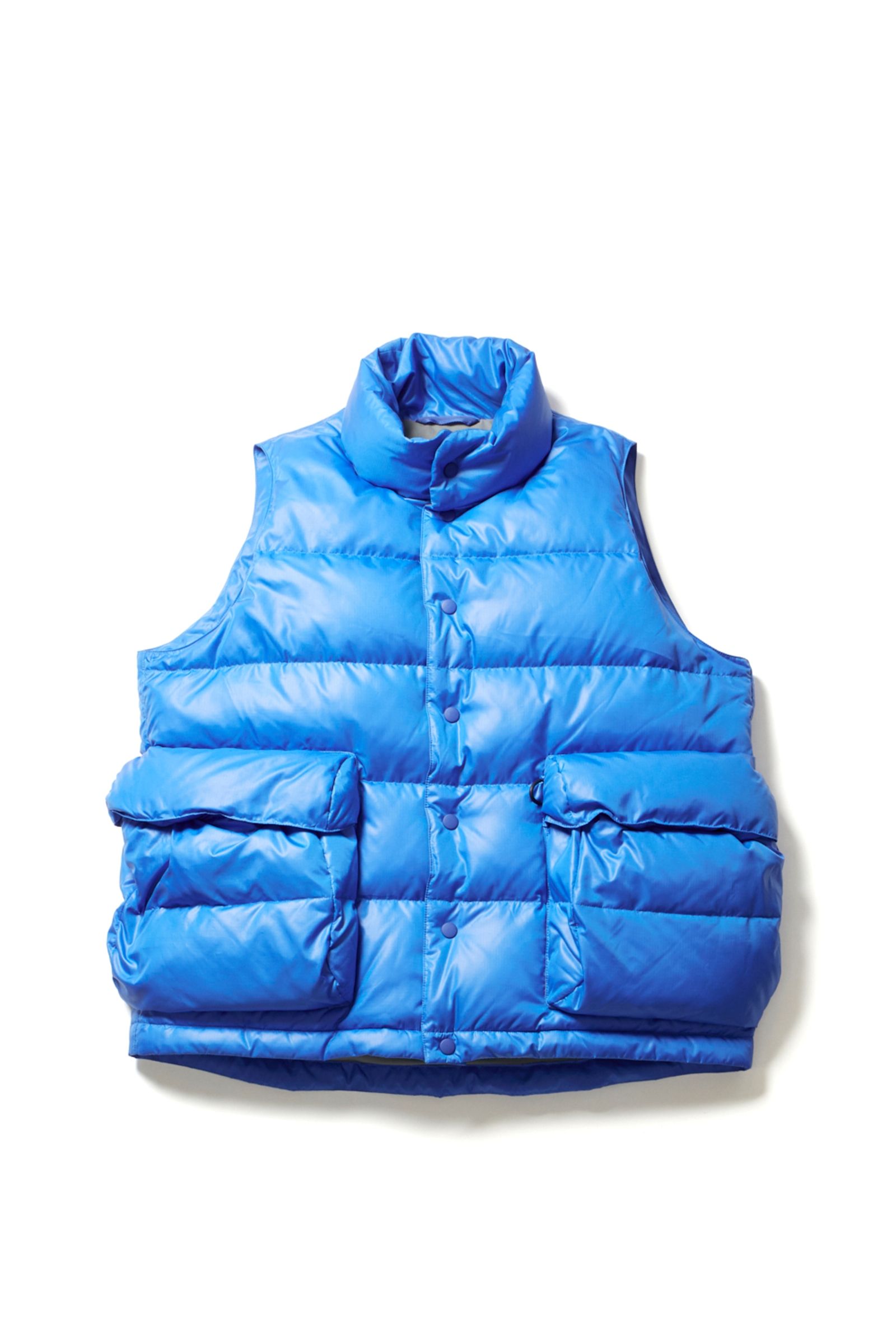 DAIWA PIER39 - ダウンベスト/tech back packer down vest -blue- 22aw 