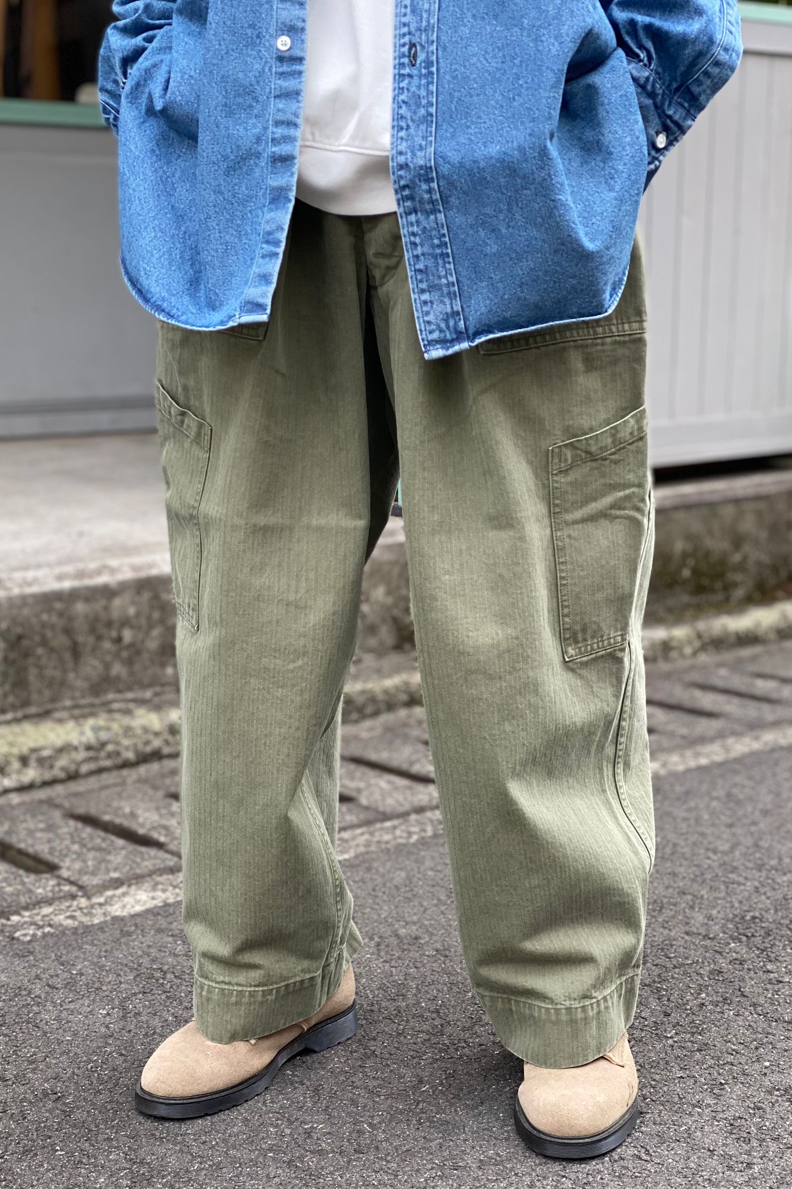 A.PRESSE USAF Hemmed Bottoms 22ss アプレッセ