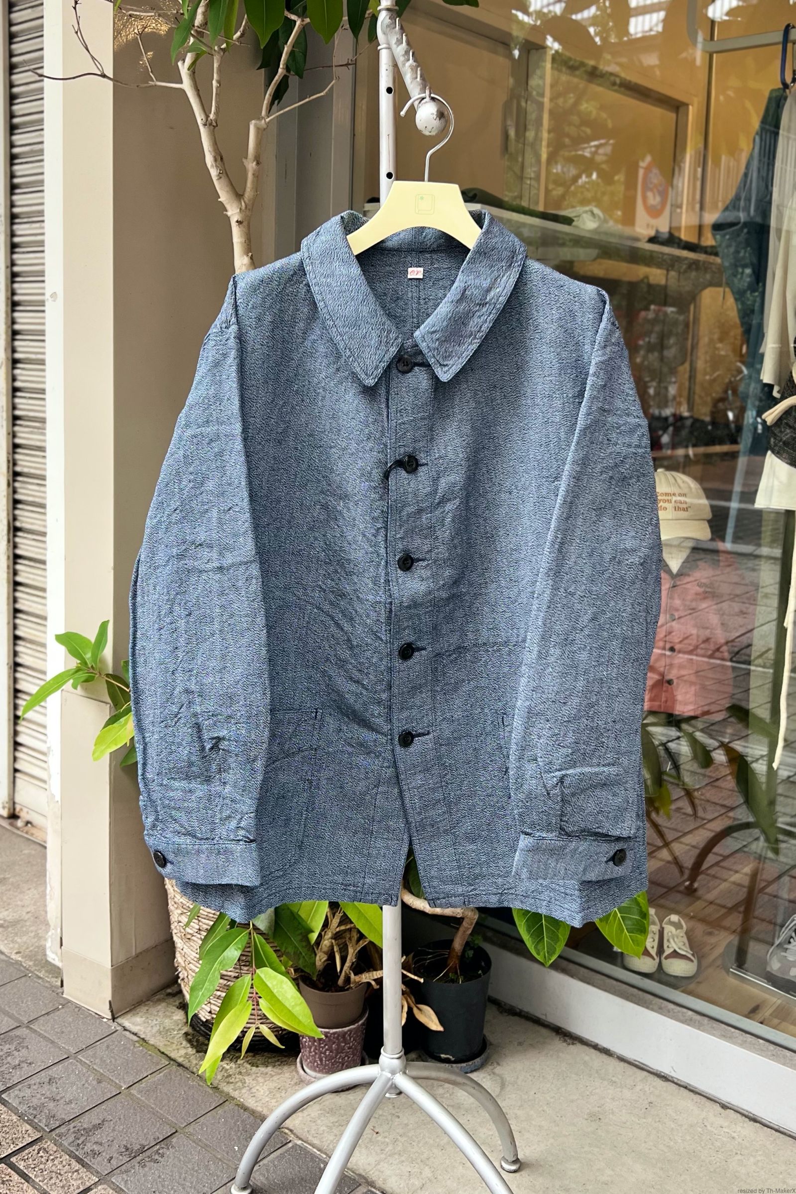 OUTIL VESTE GABARRET INDIGO 驚きと感動の未来 icqn.de