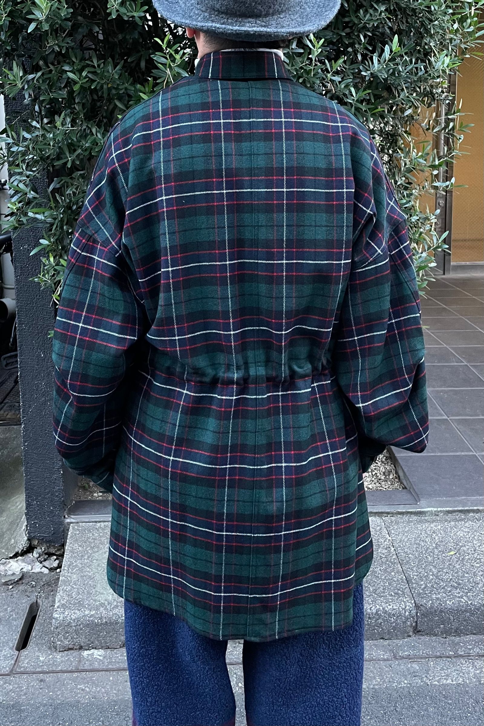 FUMITO GANRYU - m-51 shirt jacket -green check- 22aw | asterisk