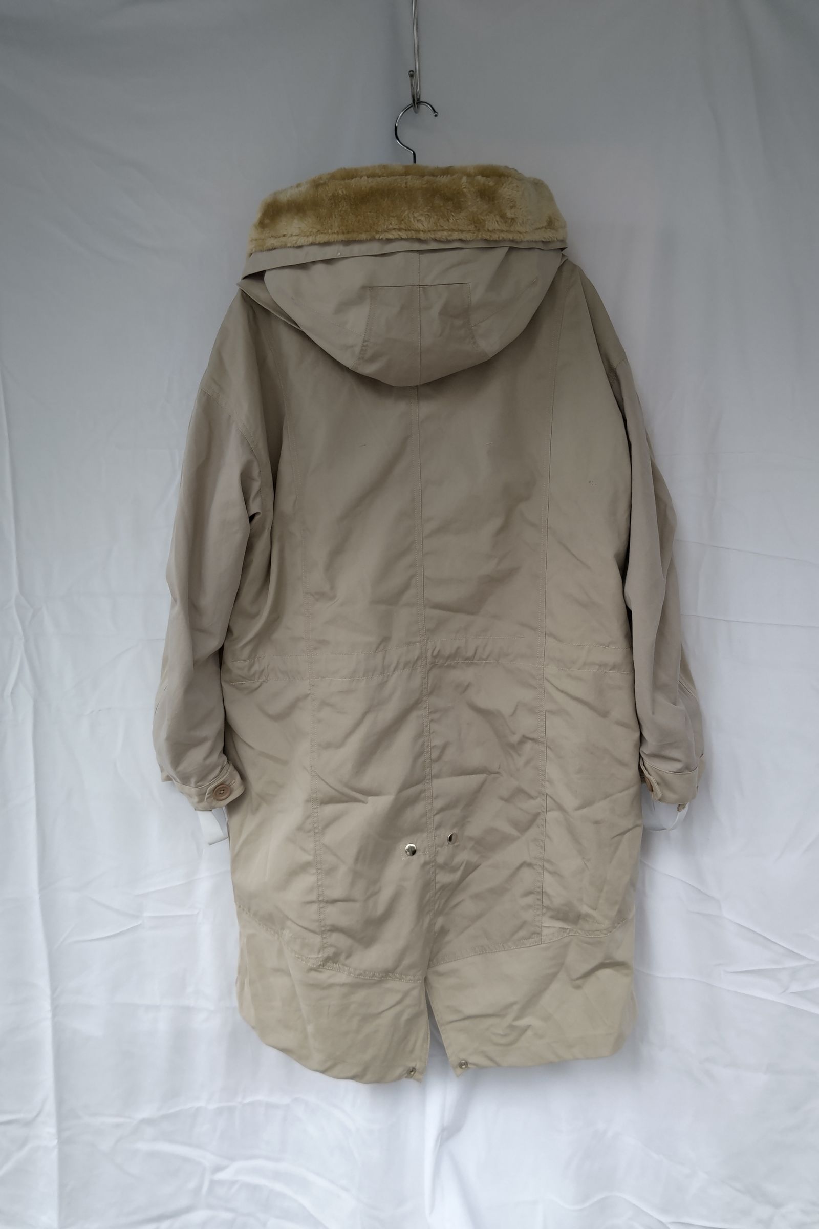 SEEALL - reconstructed trench parka-beige mix-22aw | asterisk