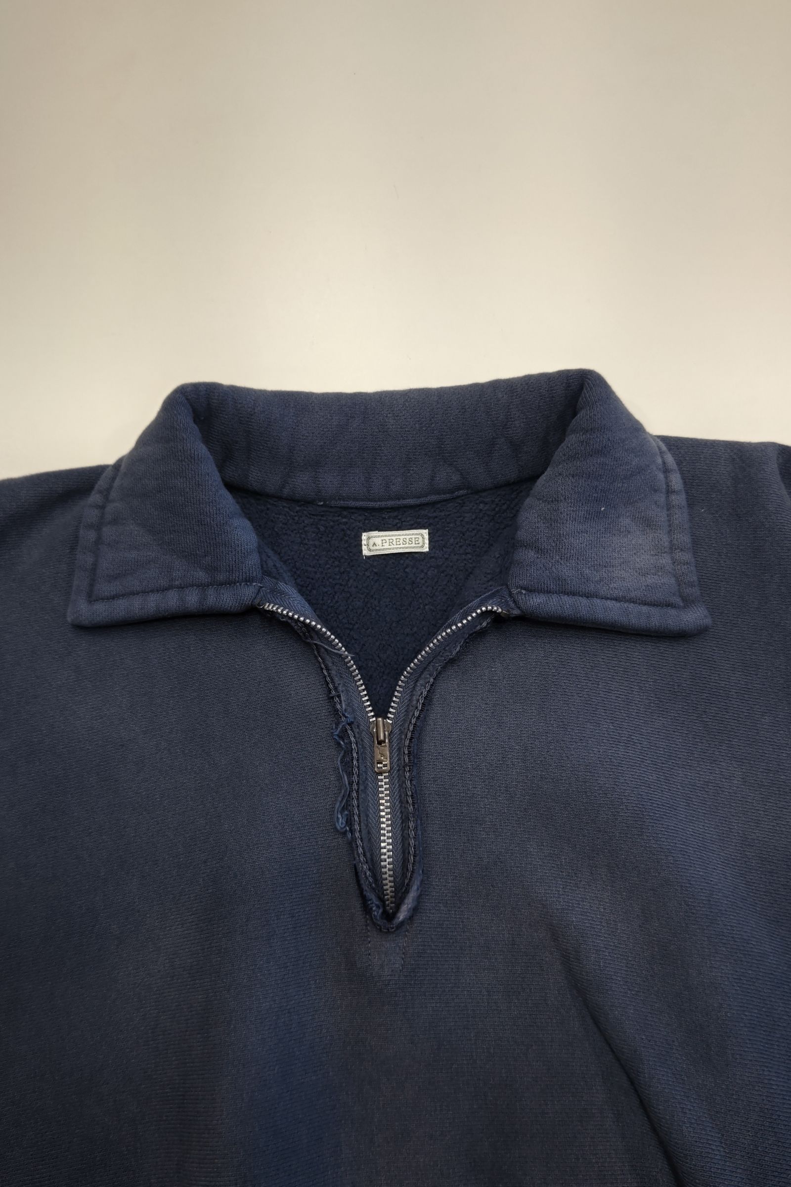 vintage half zip sweatshirts -navy- 22aw men 8月27日発売 - 3