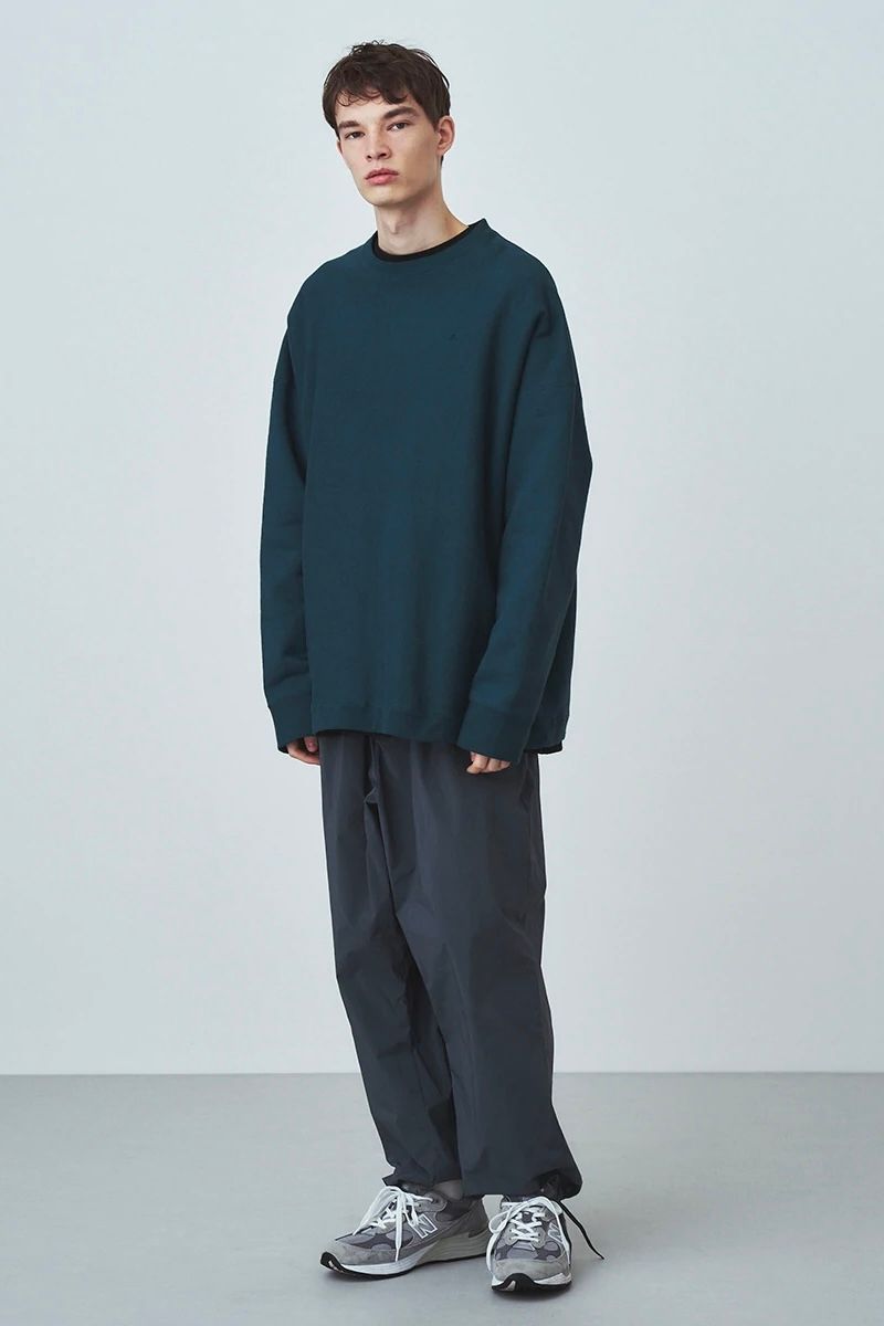 ATON - natural dye air ventile over pants 22ss men | asterisk