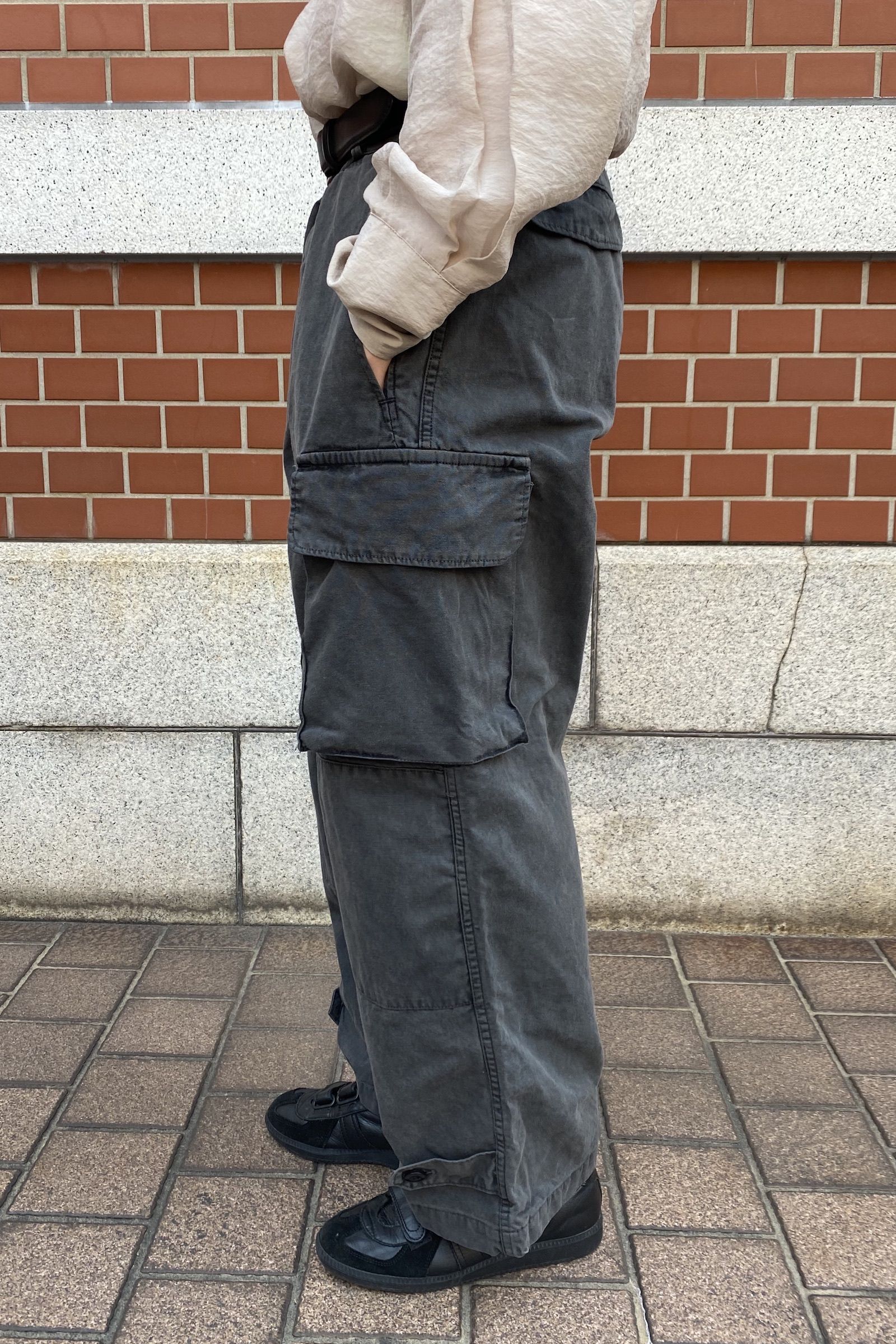 メール便可/取り寄せ OUTIL PANTALON BLESLE / GRAY M47 | www