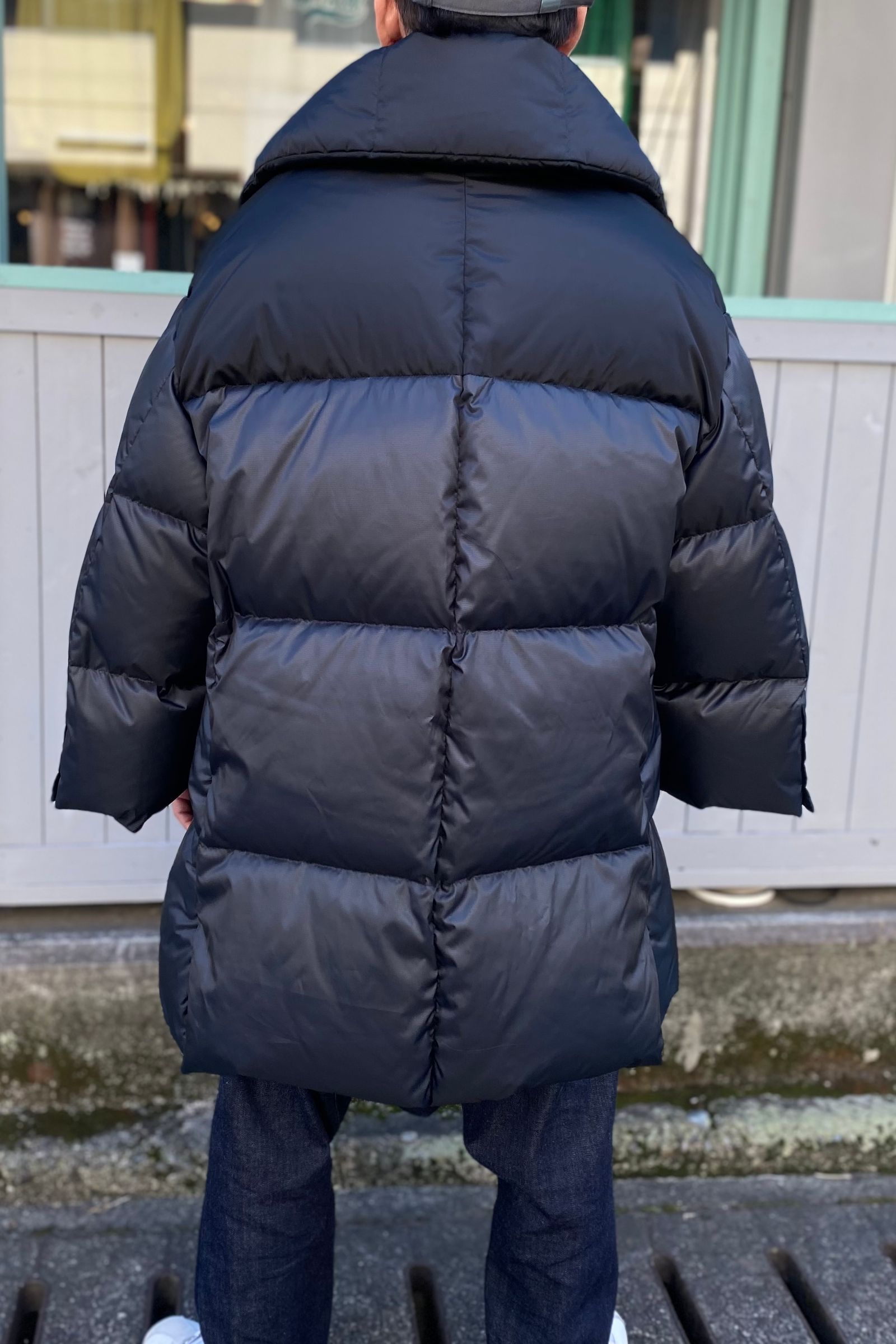 FUMITO GANRYU - vintage modern lapelled down jacket 21aw | asterisk