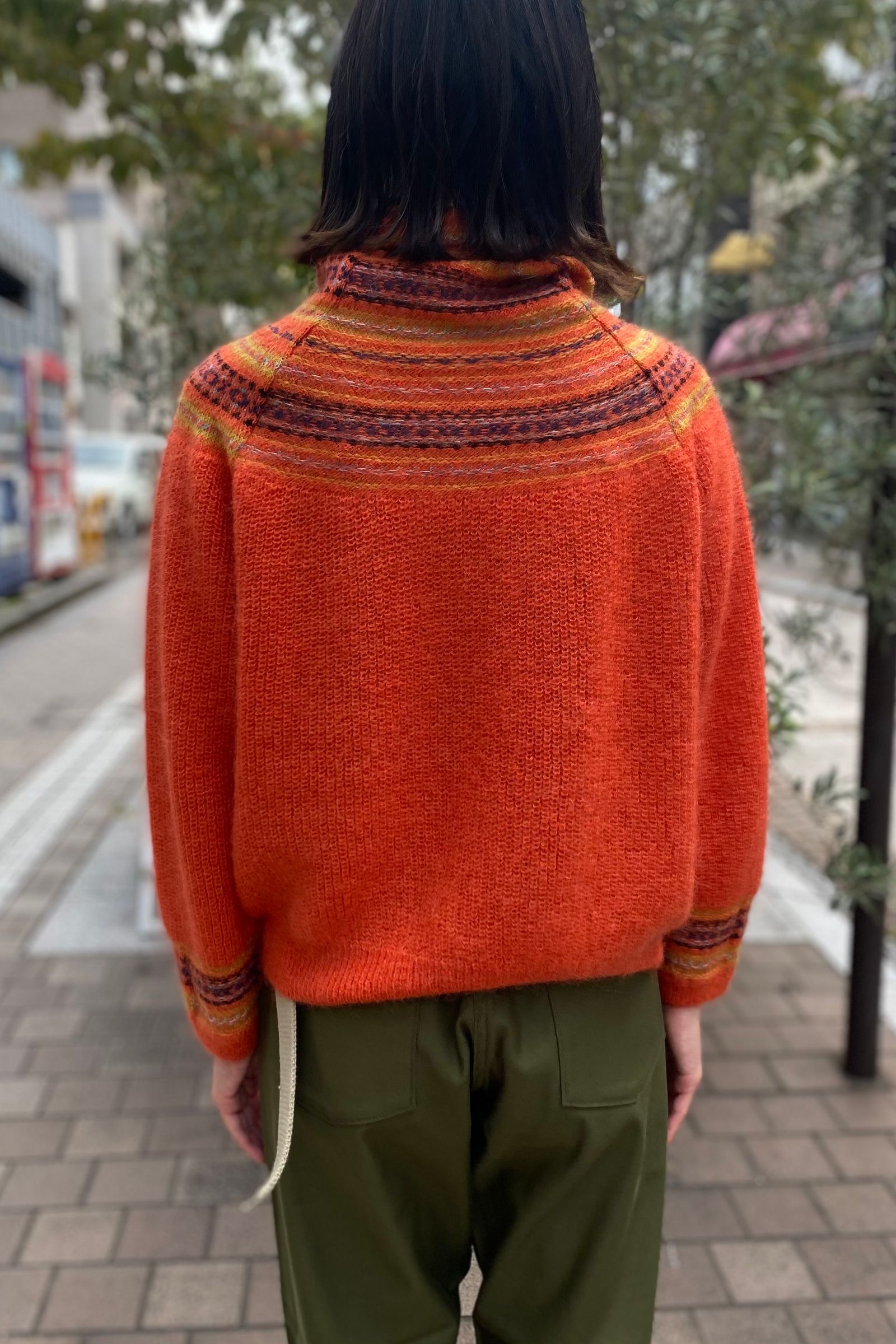 高級品高級品UNUSED Hand-Kniting Sweater ハンドニット セーター