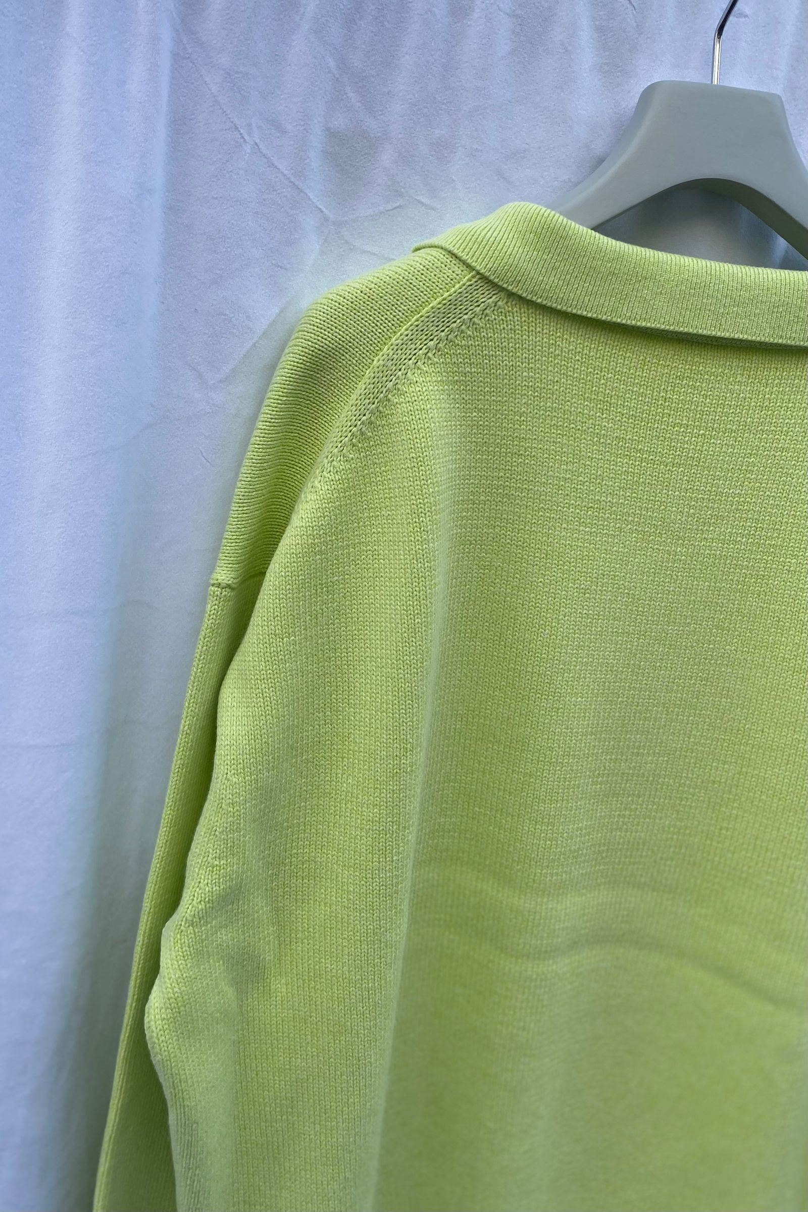 MEIAS - lily co/pe skipper pullover -t.lime- 23ss unisex | asterisk