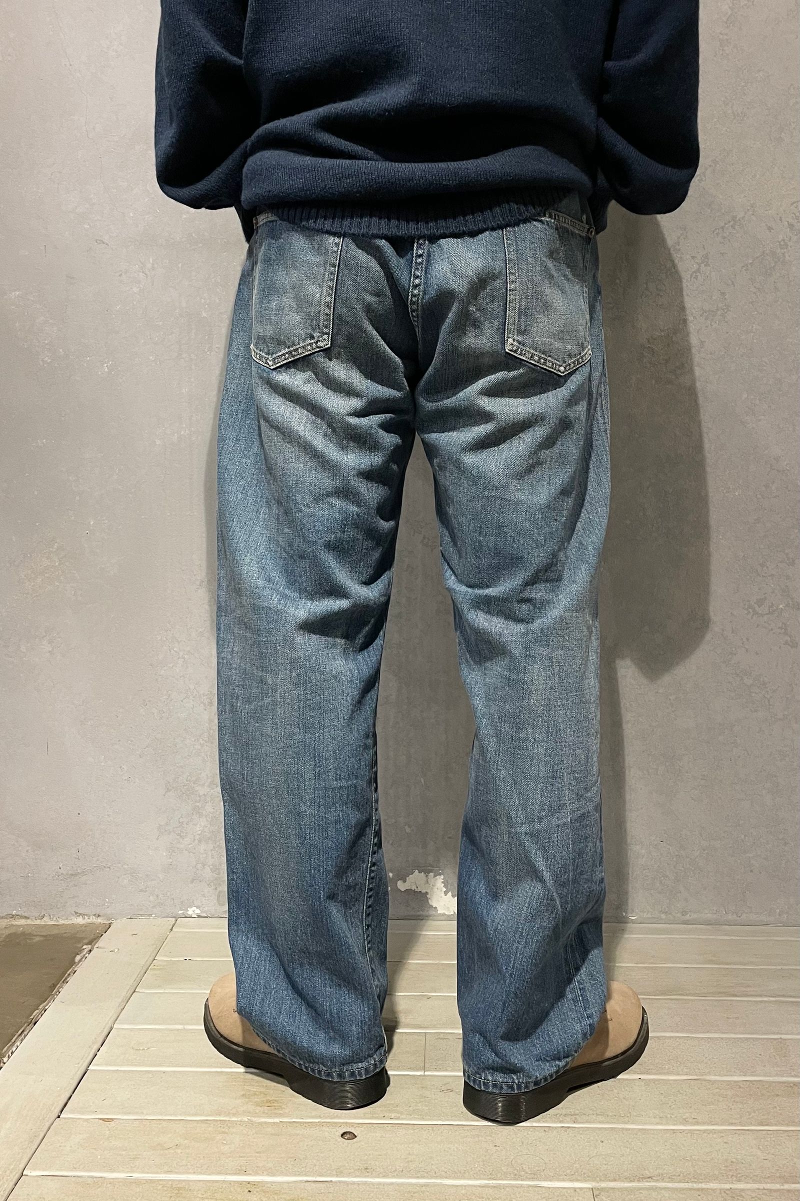 A.PRESSE - no.2 washed denim pants -indigo- 23ss | asterisk