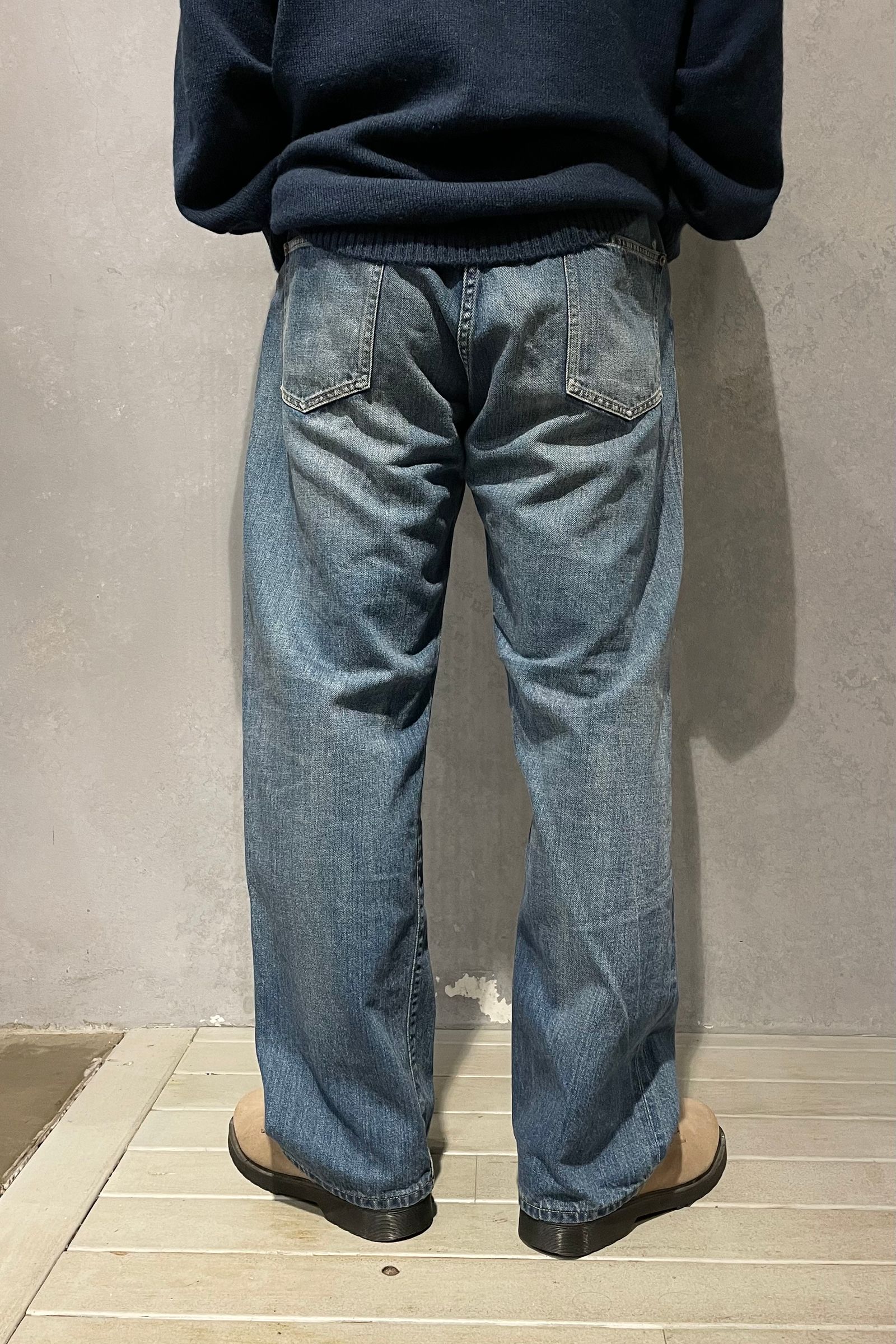 23AW A.PRESSE No.2 Washed Denim Pants 32