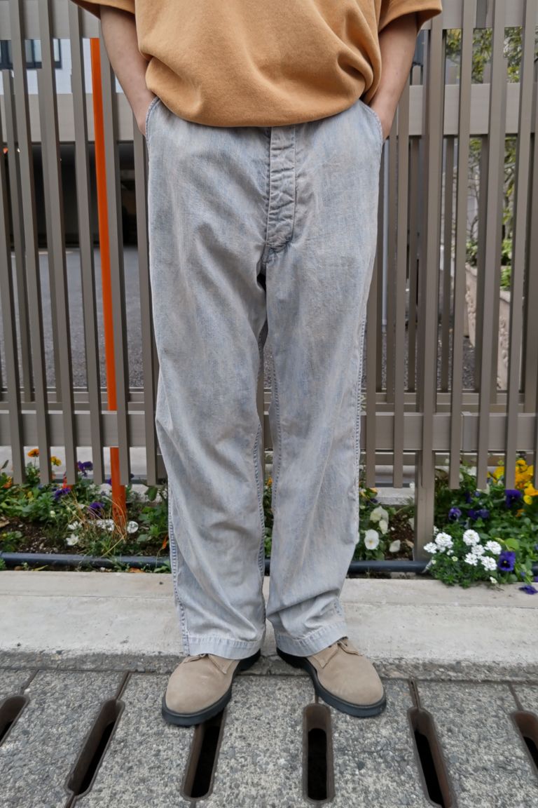 A.PRESSE - vintage prisoner denim trousers -indigo- 23ss | asterisk 
