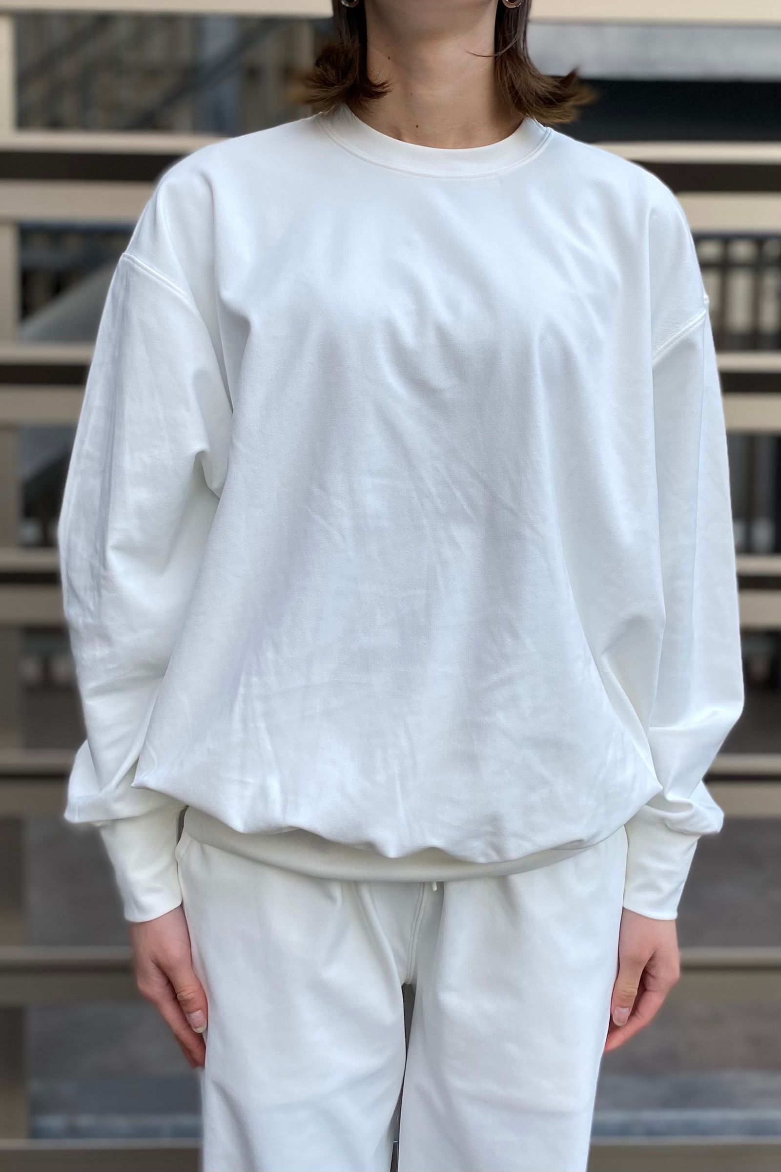 DAIWA PIER39 - w's tech flex jersey crew -white- 23ss women | asterisk