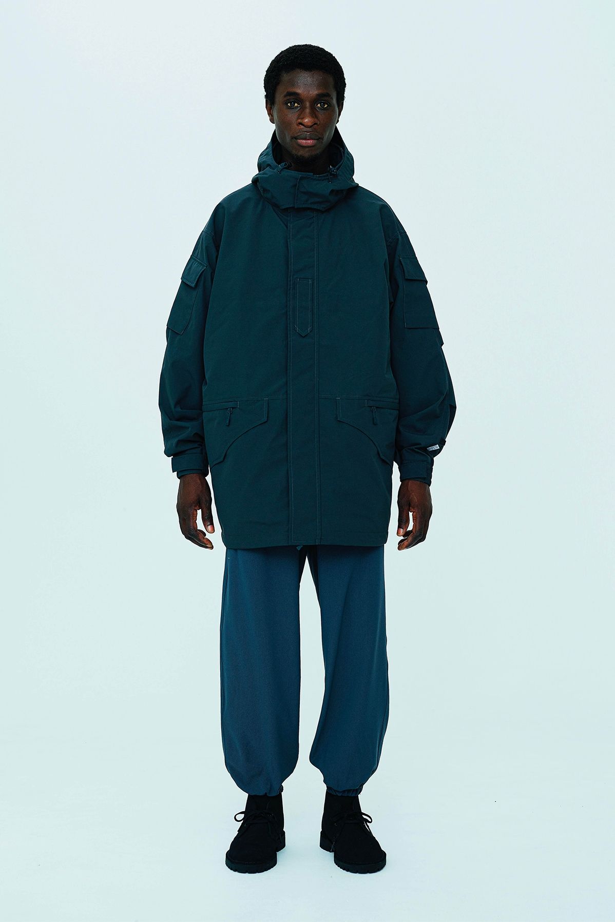 gore-tex infinium tech mil ecwcs parka -royal blue- 23ss men | asterisk