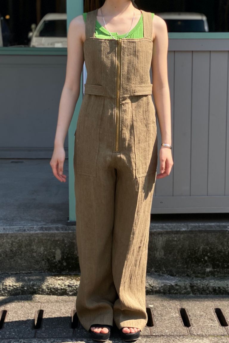 INSCRIRE herringbone jumpsuit オールインワン | www.innoveering.net