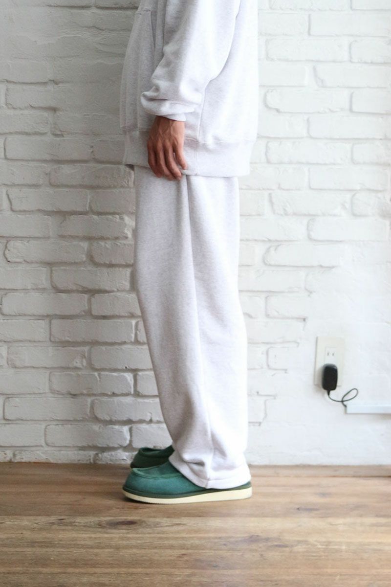 UNIVERSAL PRODUCTS - yaah wide sweat pants-white-22aw | asterisk