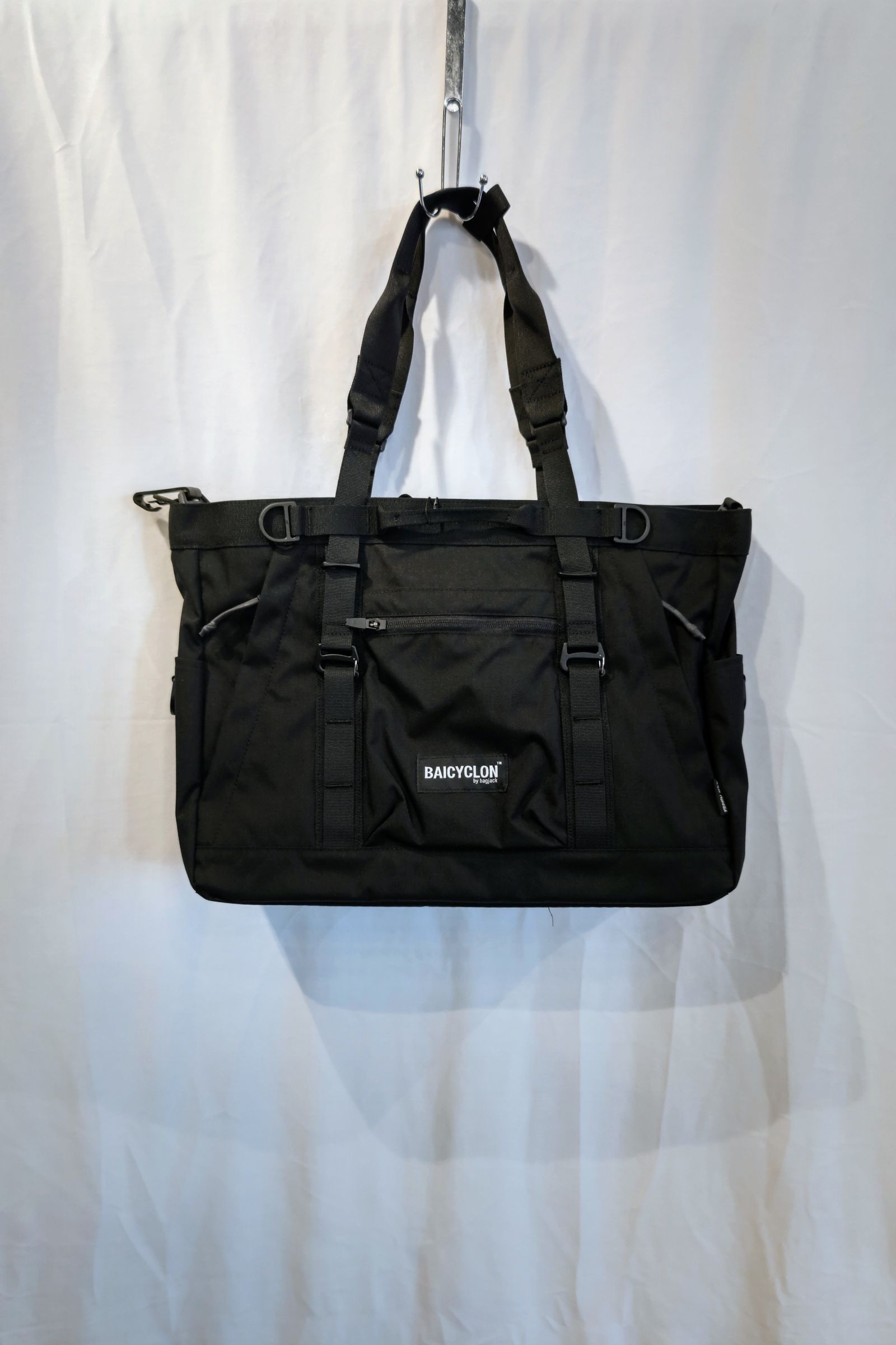 BAICYCLON by bagjack - tote bag -black- 23ss | asterisk