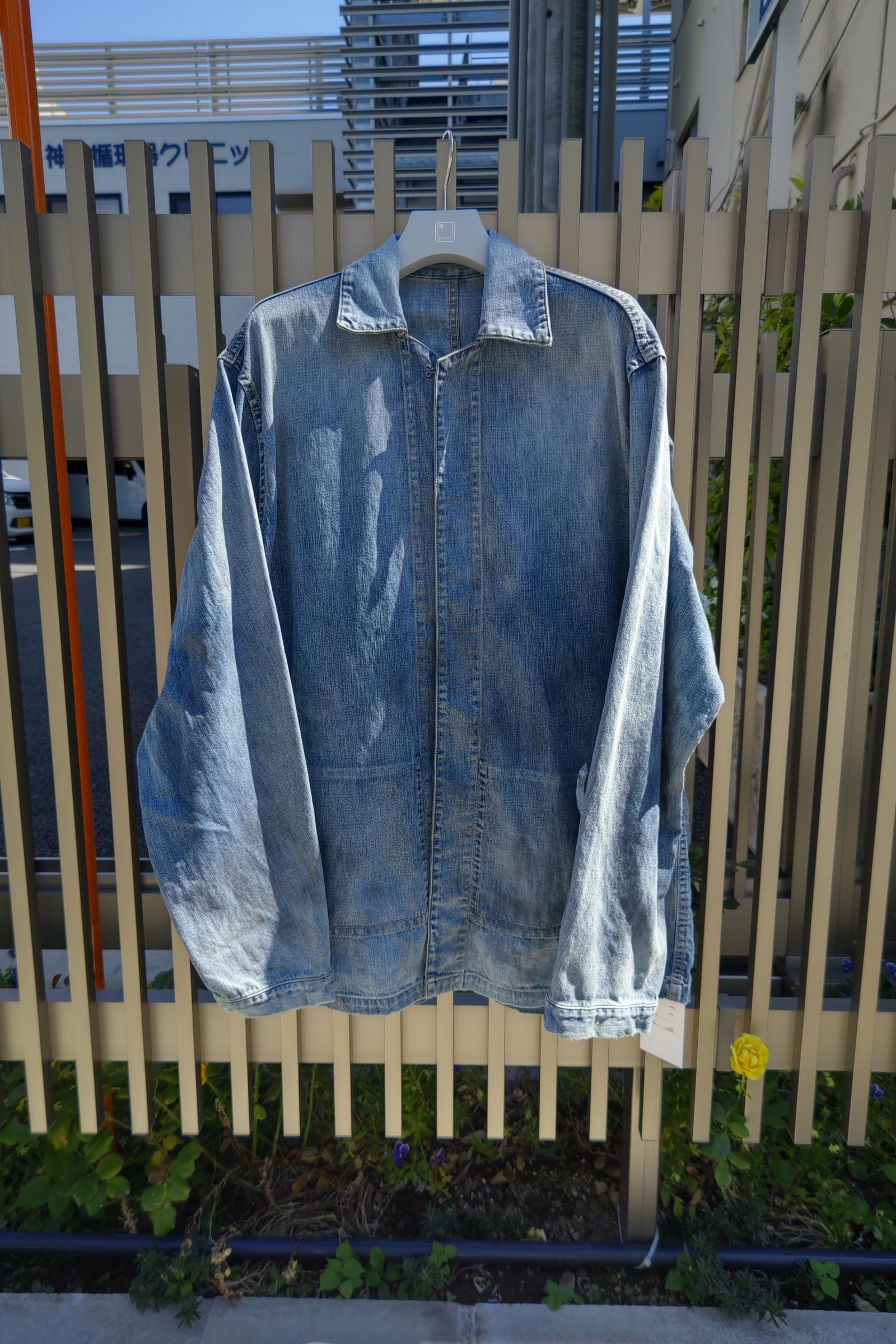 アプレッセ a.presse 22aw US NAVY Denim JacketGジャン/デニムジャケット