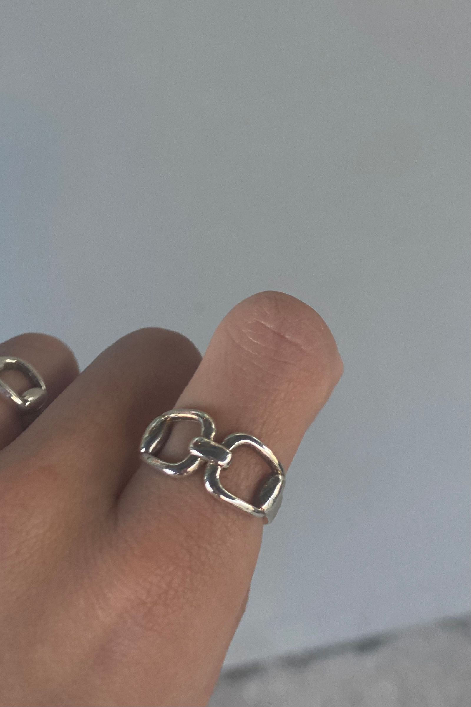 XOLO - horse bit ring -silver- 22aw | asterisk