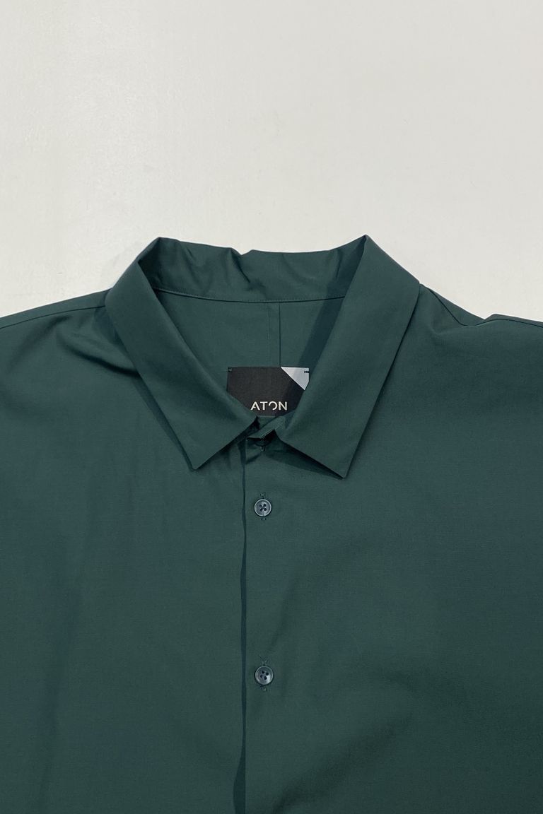 ATON - suvin broad oversized shirt 21ss men | asterisk ATON - suvin broad oversized shirt 21ss men | asterisk