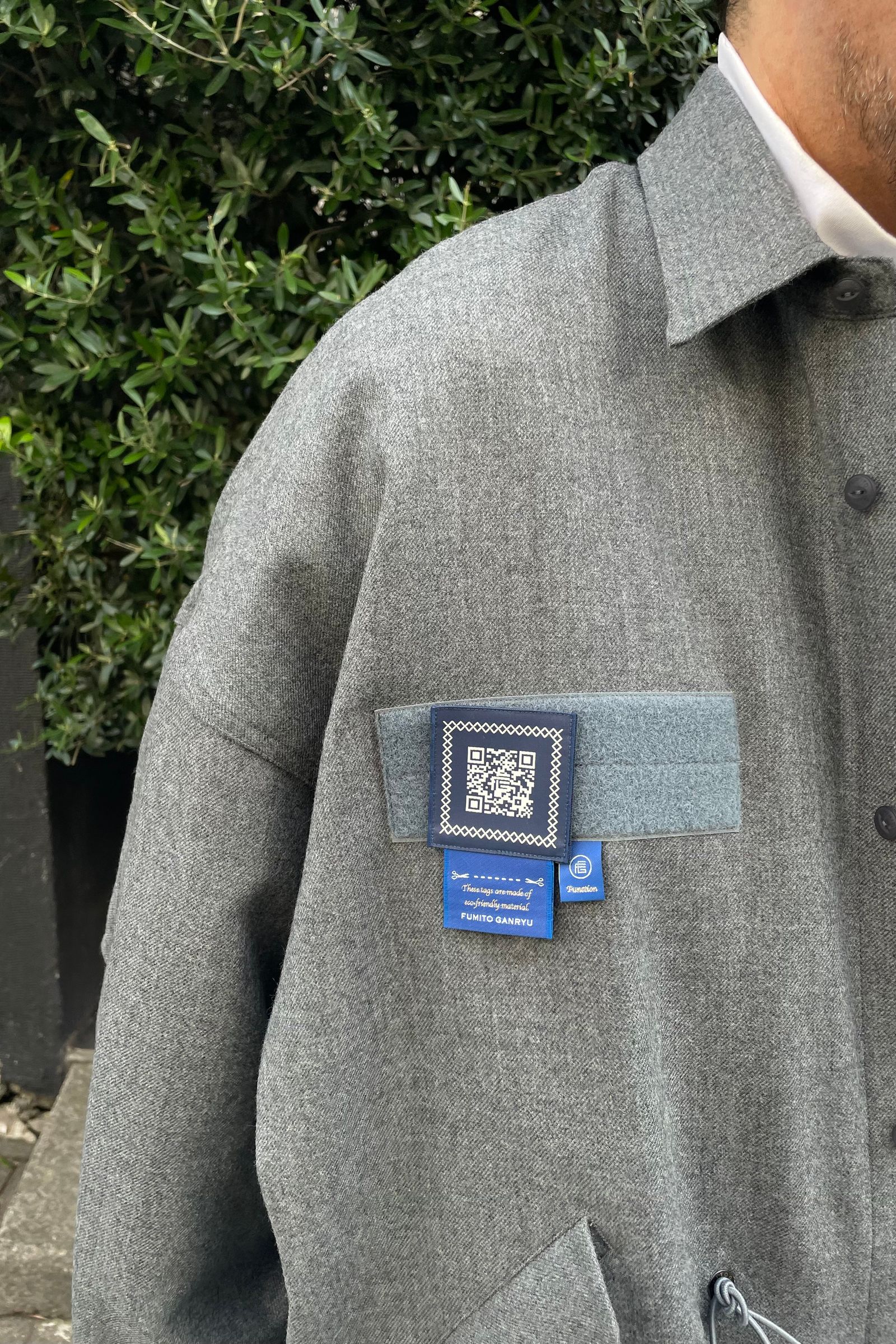 FUMITO GANRYU - m-51 shirt jacket -grey- 22aw | asterisk
