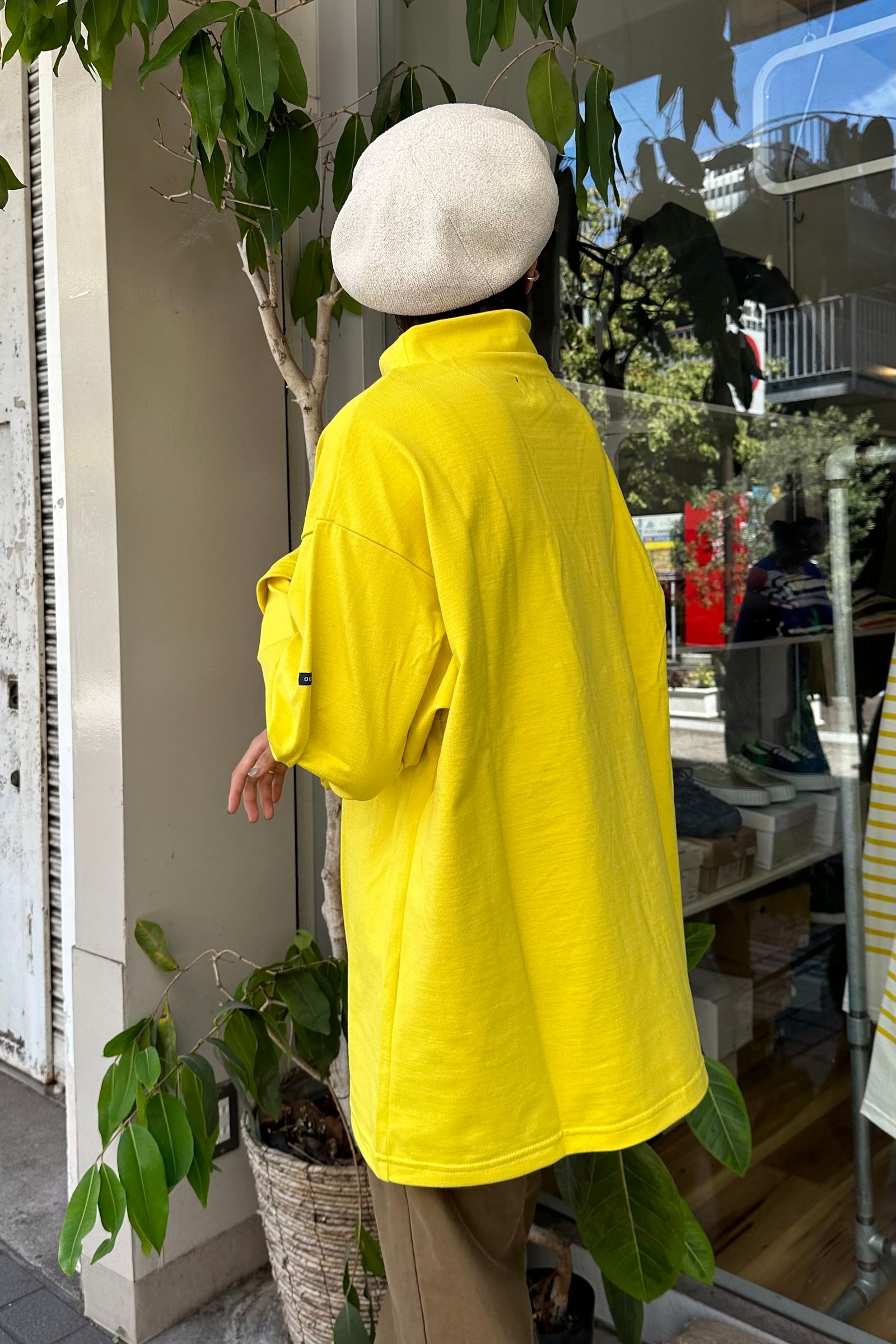 専用ウティバスクシャツ OUTIL ウティ TRICOT AAST ボーダーバスクシャツ OU-C007-22SS