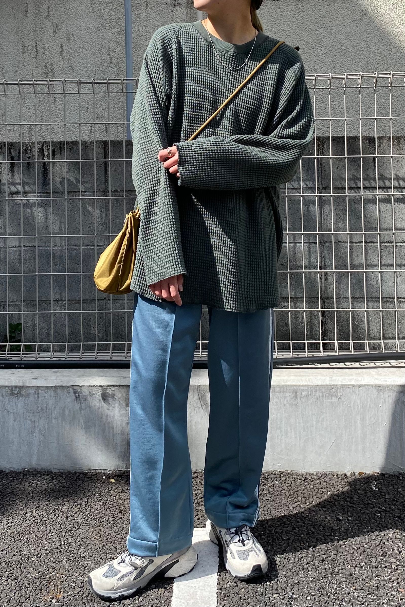 is-ness - track pants -blue gray- 23ss | asterisk