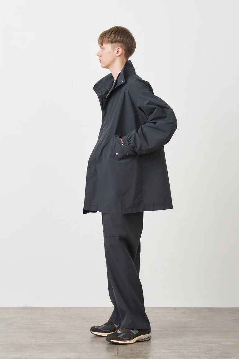 ATON - AIR VENTILE SHORT MODS COAT -green- 23aw men | asterisk