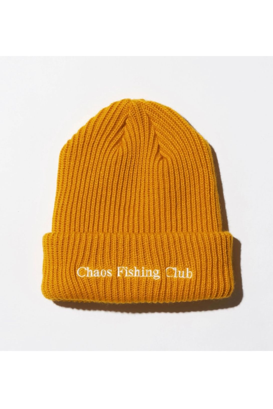 Chaos Fishing Club - LOGO WATCH CAP -YELLOW- 24aw | asterisk