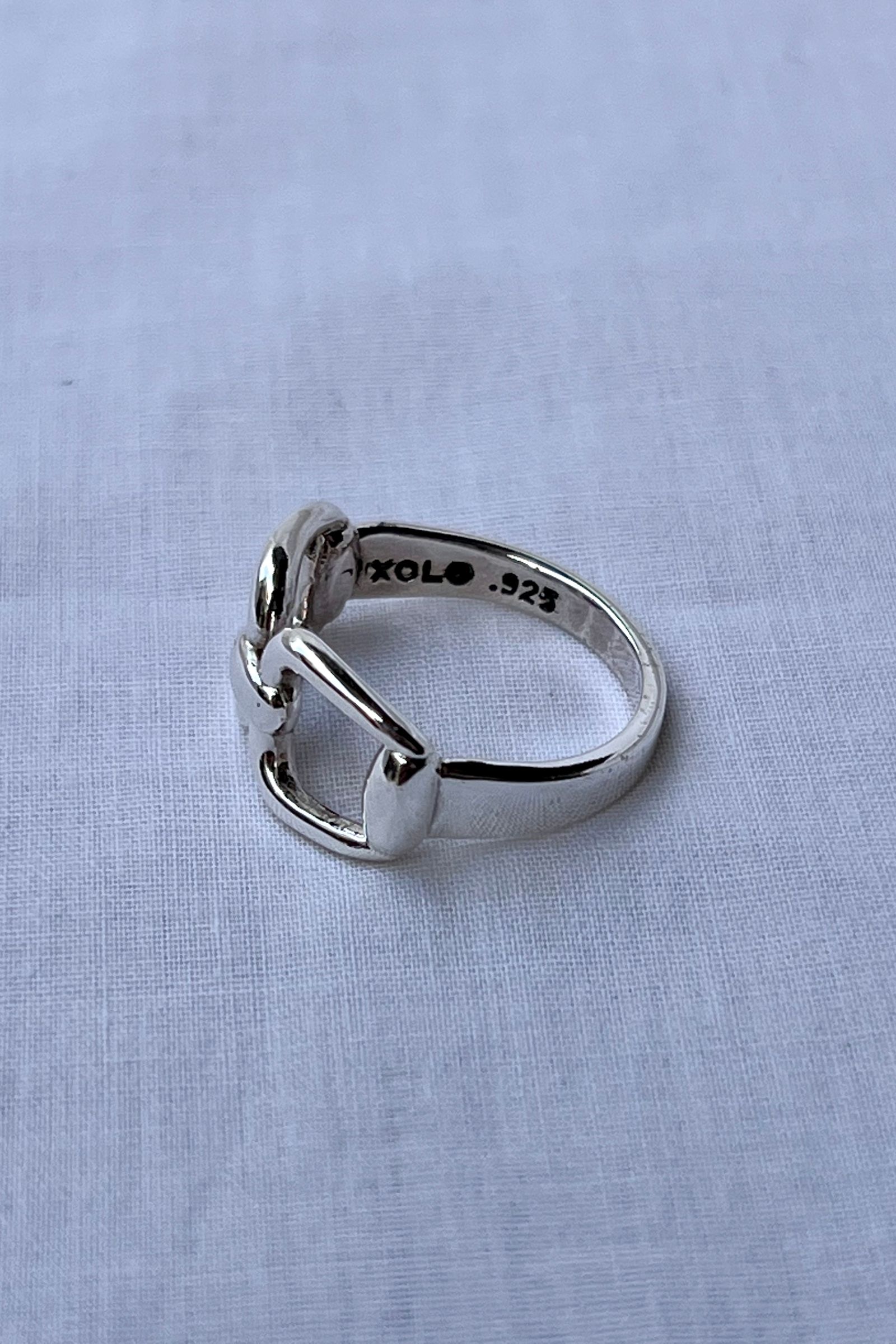 XOLO - horse bit ring -silver- 22aw | asterisk