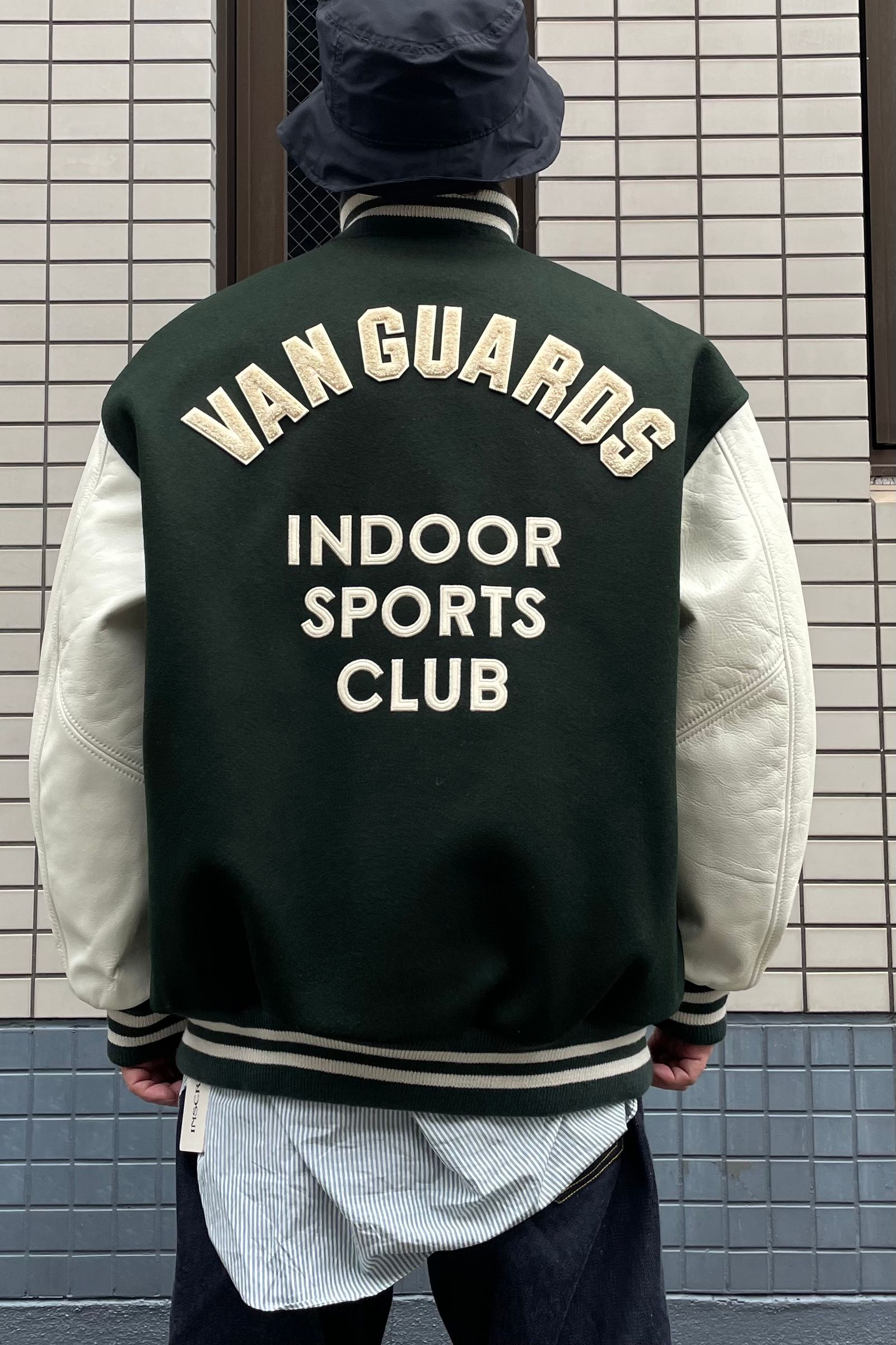 INSCRIRE - スタジャン/van stadium jumper -green- 22aw | asterisk