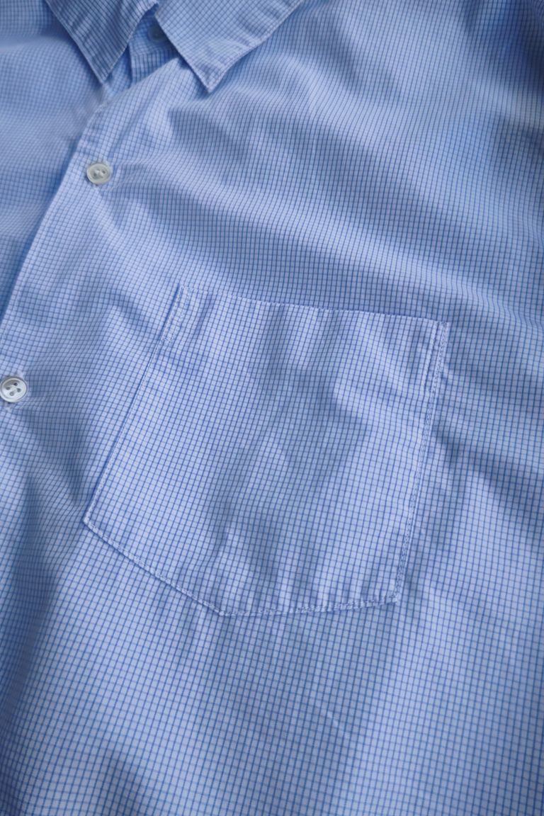 awasa - レギュラーカラーシャツ-Graph check- 24ss men | asterisk
