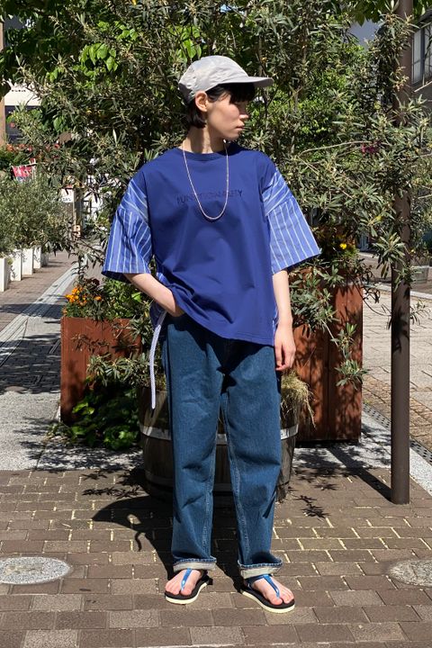 Tシャツ主役のデニムコーデ/F/CE.