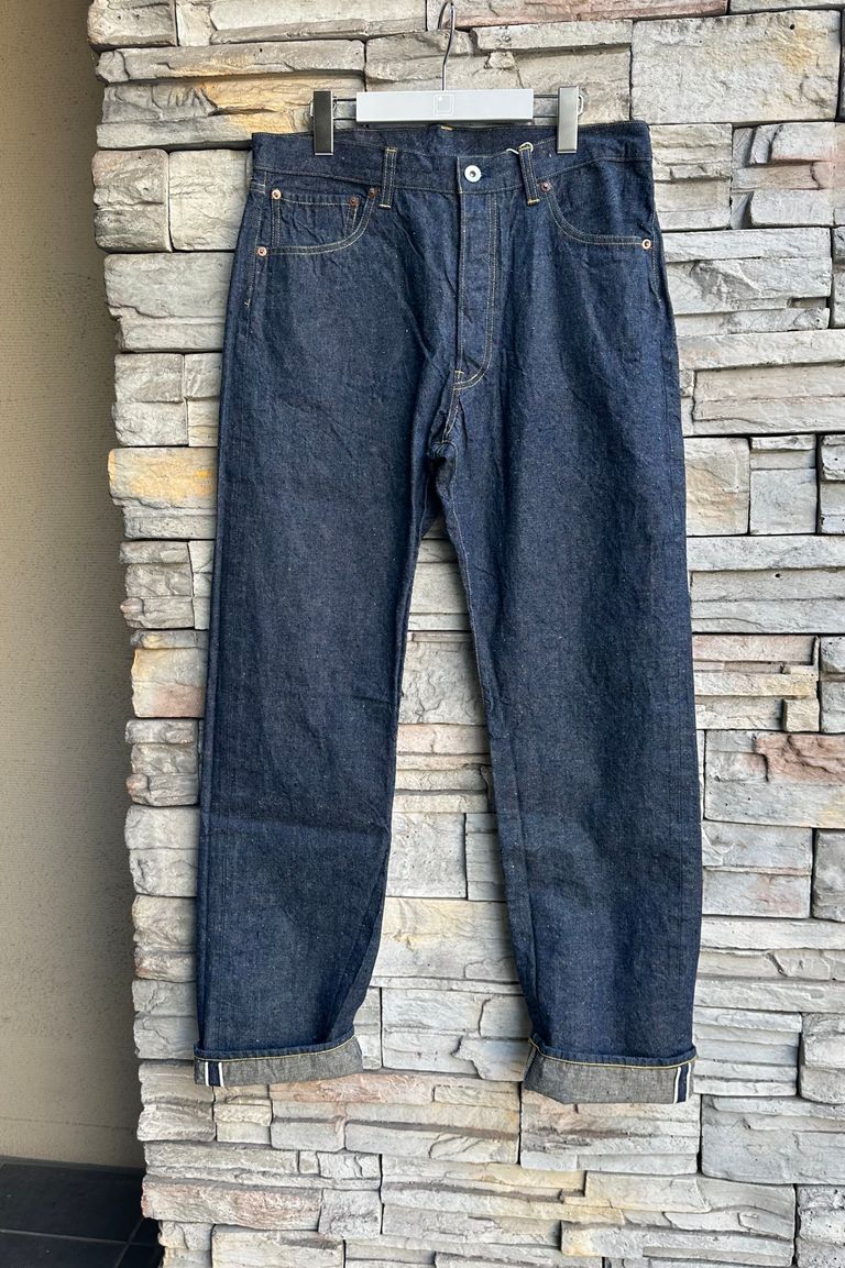 Gurank - selvedge denim pants-indigo-24ss | asterisk