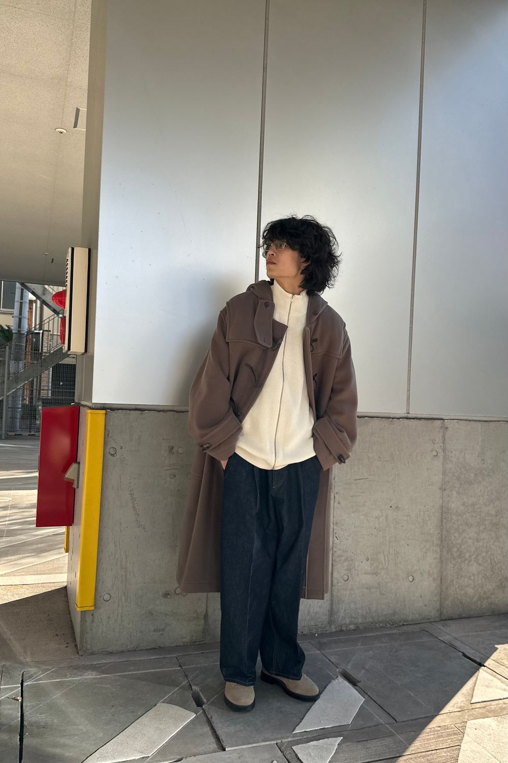 今っぽいボリューム感のダッフルコート/MONTGOMERY