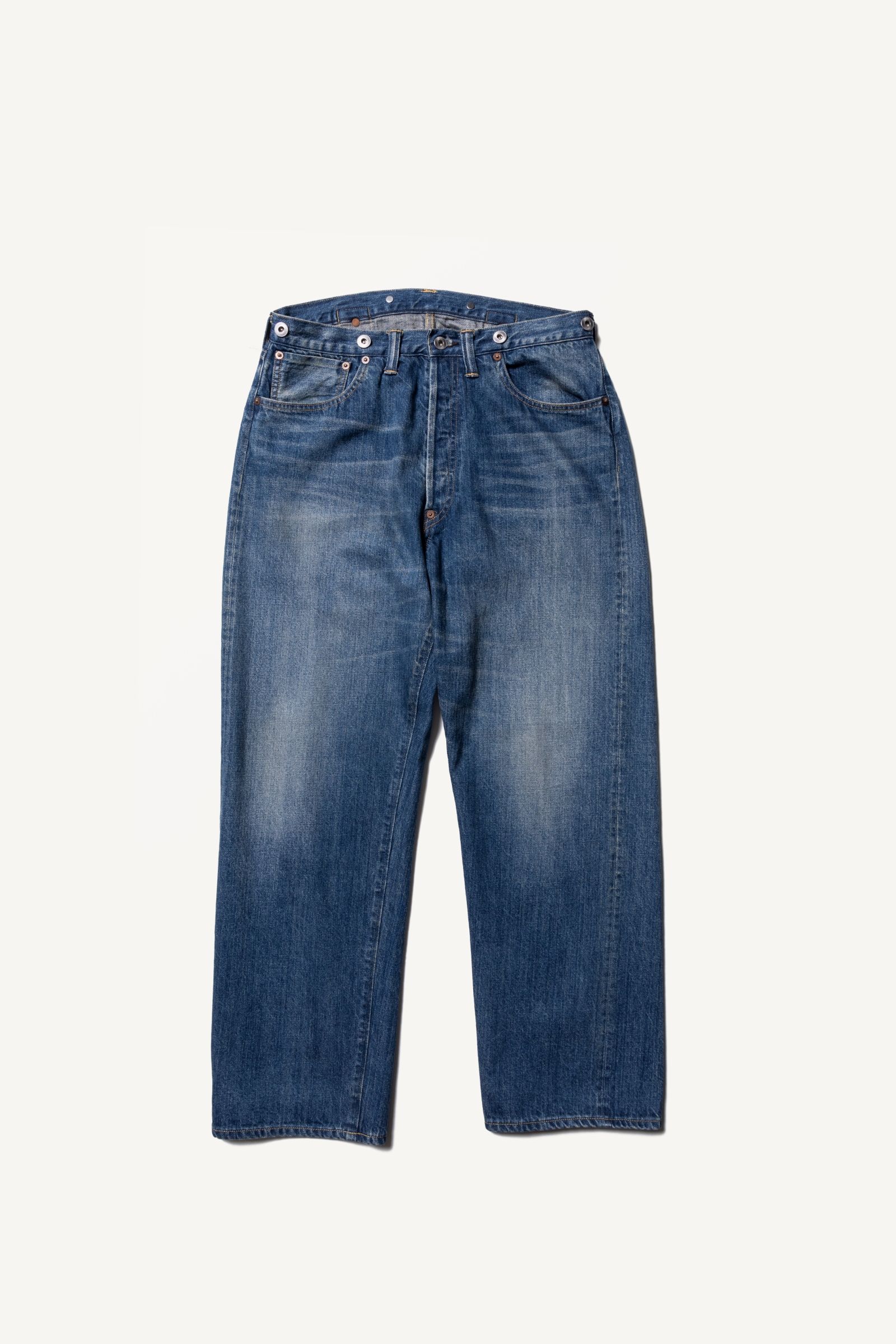 A.PRESSE - no.2 washed denim pants -indigo- 23ss | asterisk