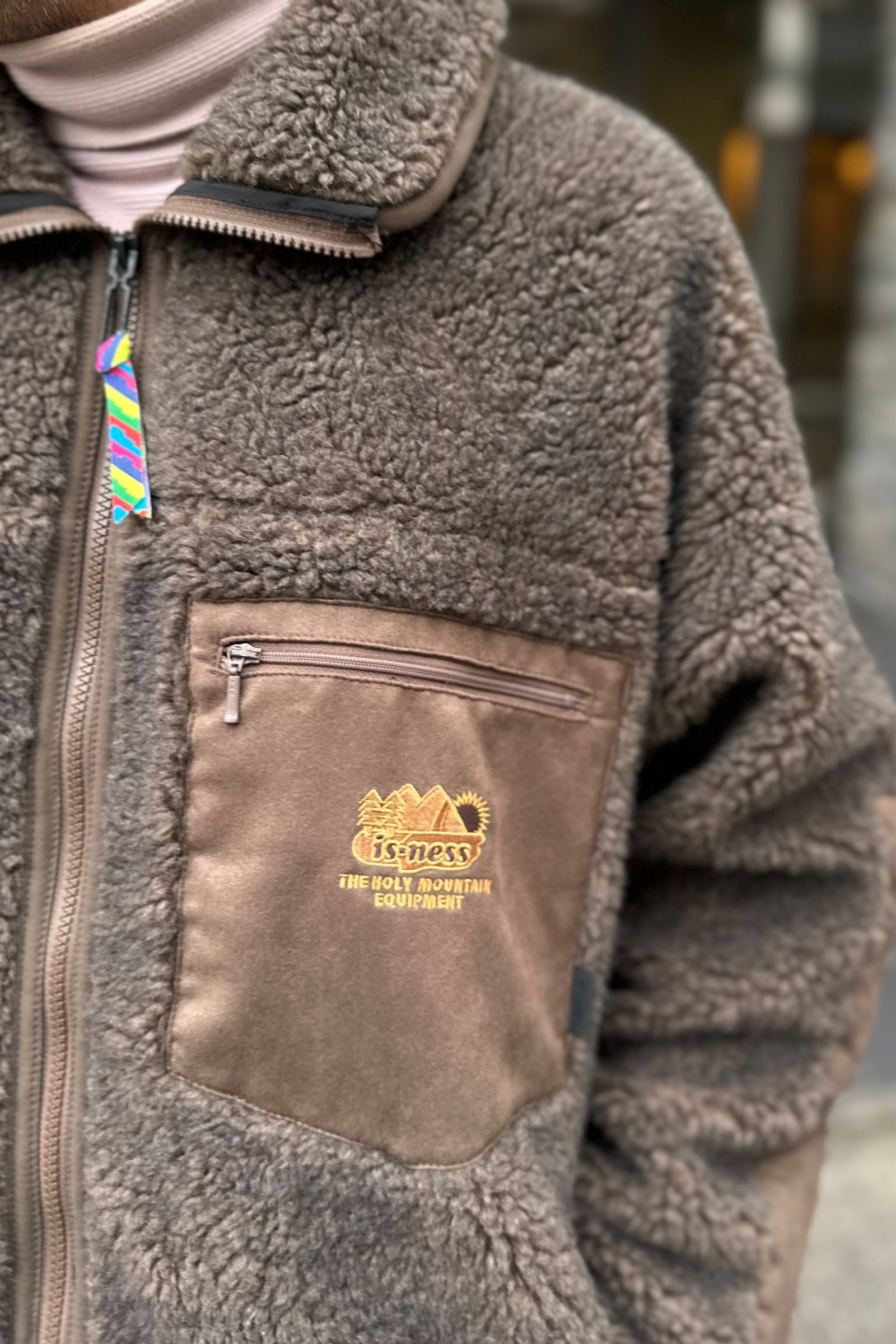 is-ness - THM FLEECE JACKET is-ness×Y(dot) BY NORDISK -MOCHA- 23aw