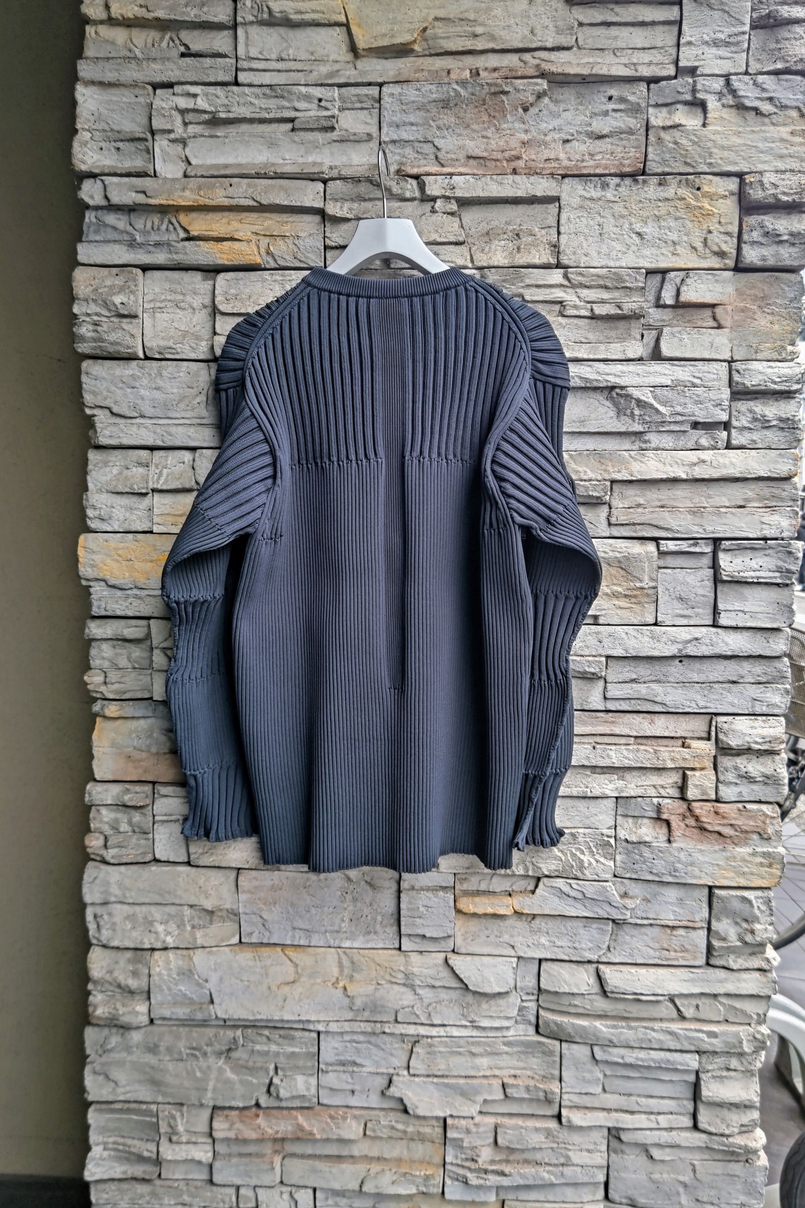 CFCL - FLUTED PULLOVER-SHADOW GRAY-VOL.7 24ss | asterisk