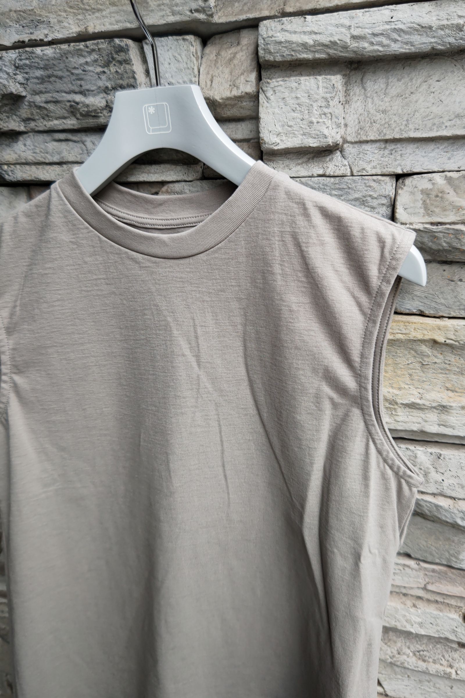 SEEALL - 3way t-shirt -pale grey-23ss women | asterisk