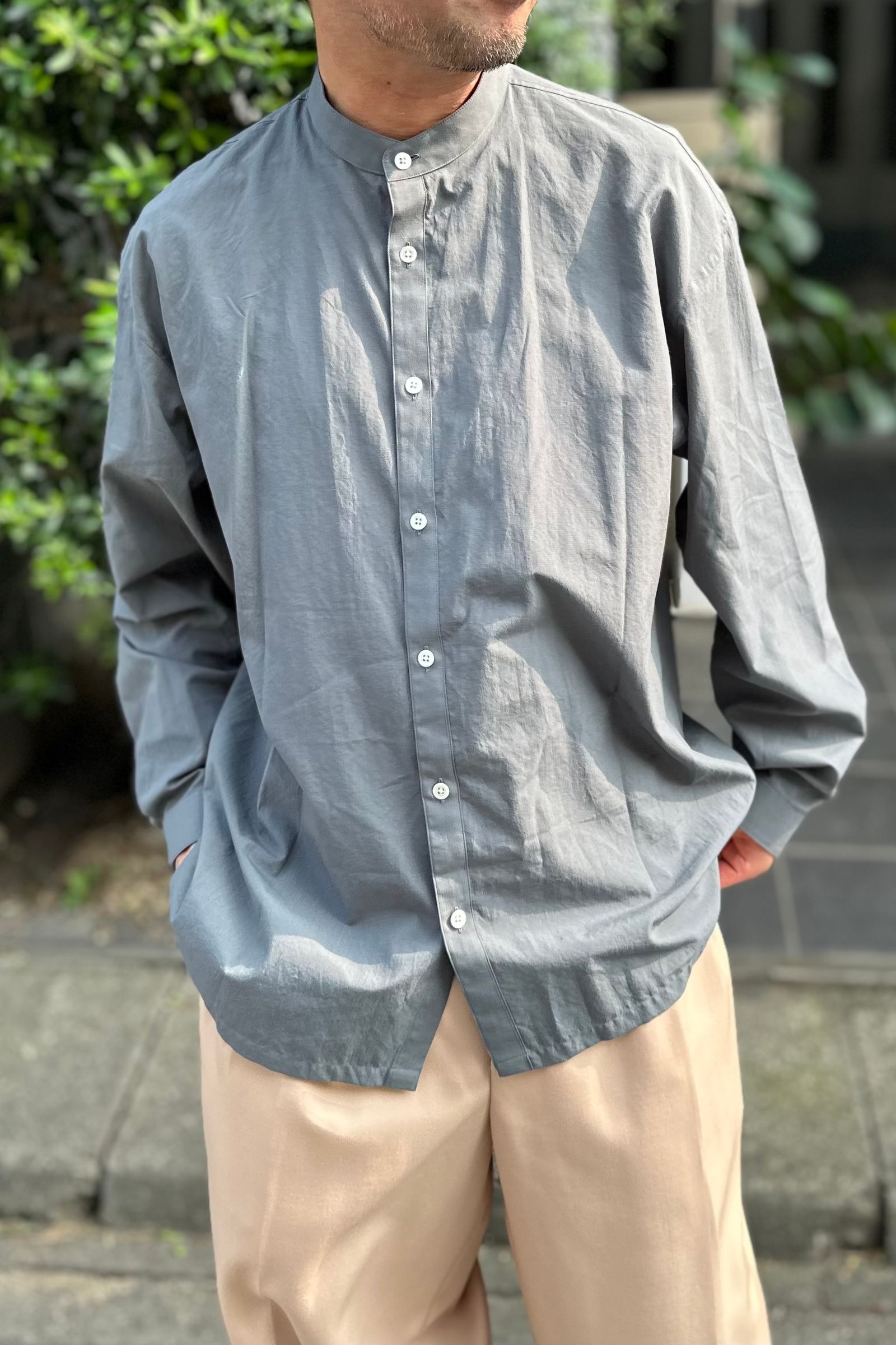 トップスTodayful Bandcollar Stitch Shirts