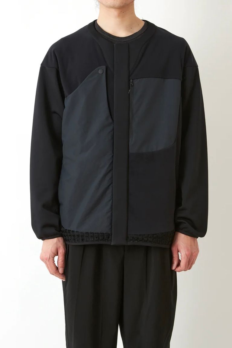 White Mountaineering - 〈BLK〉polartec fleece blouson -black- 23aw