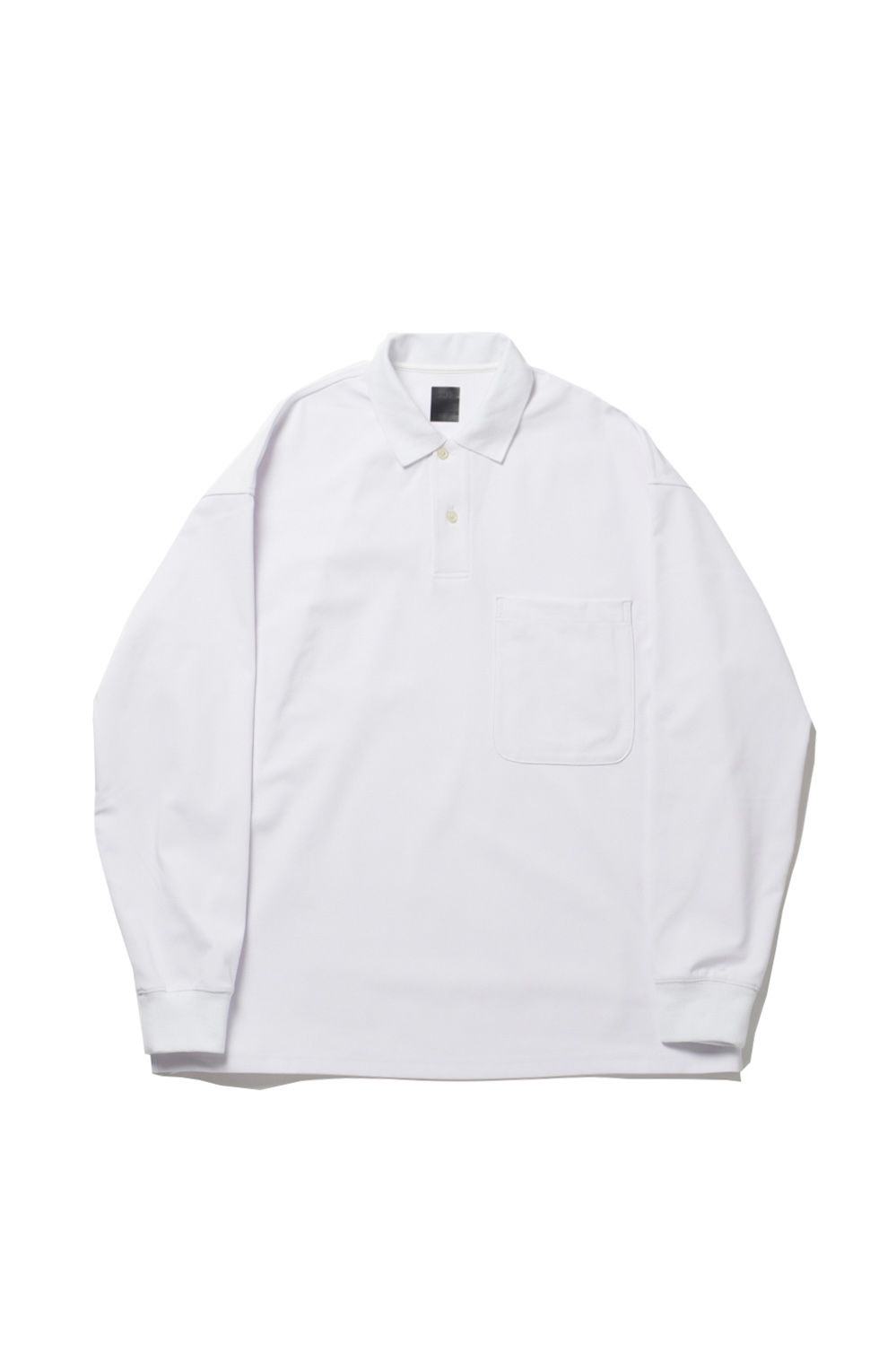 DAIWA PIER39 - tech polo shirts l/s -white- 23ss men | asterisk