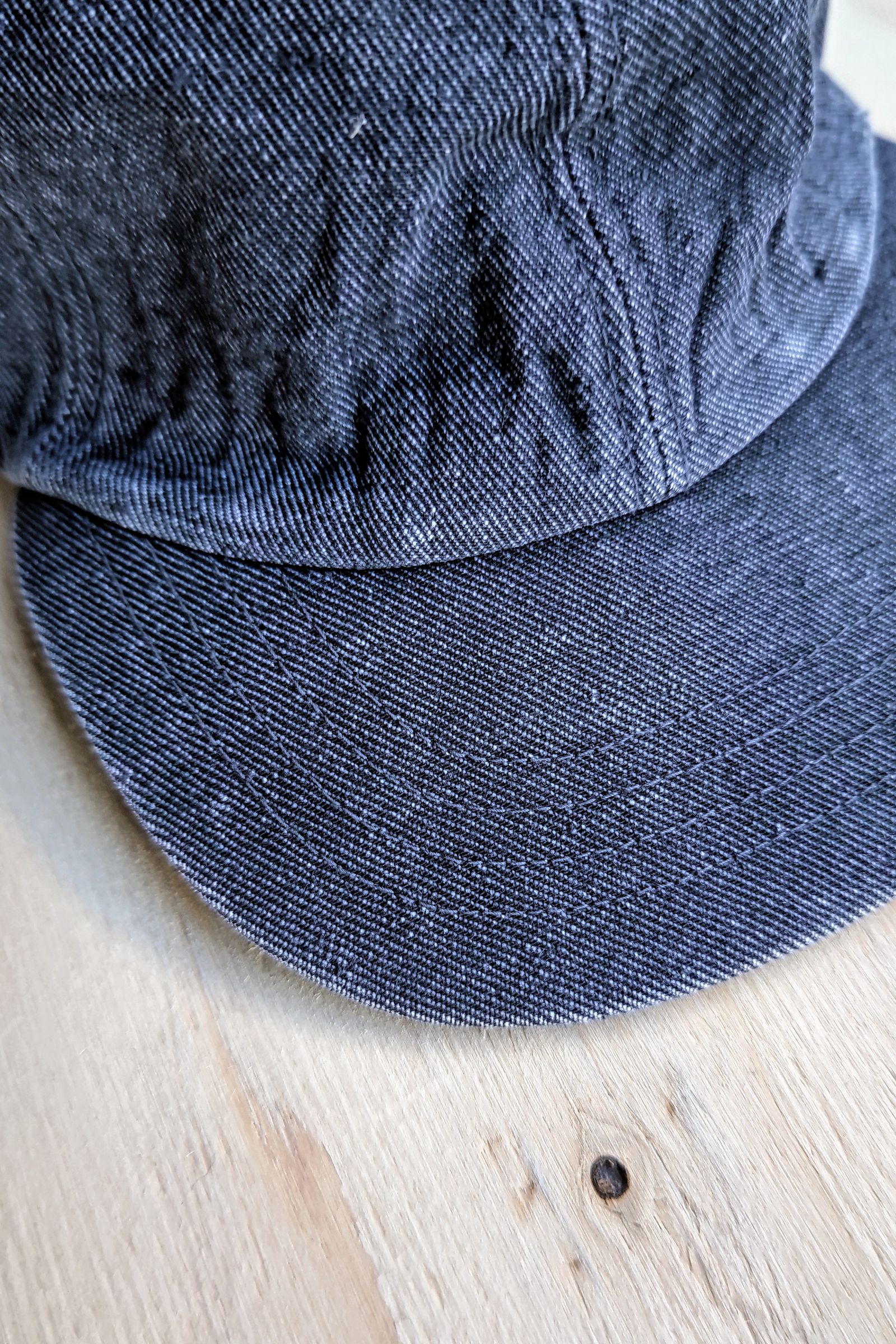 UNUSED - 12oz denim cap -charcoal gray- 23aw | asterisk