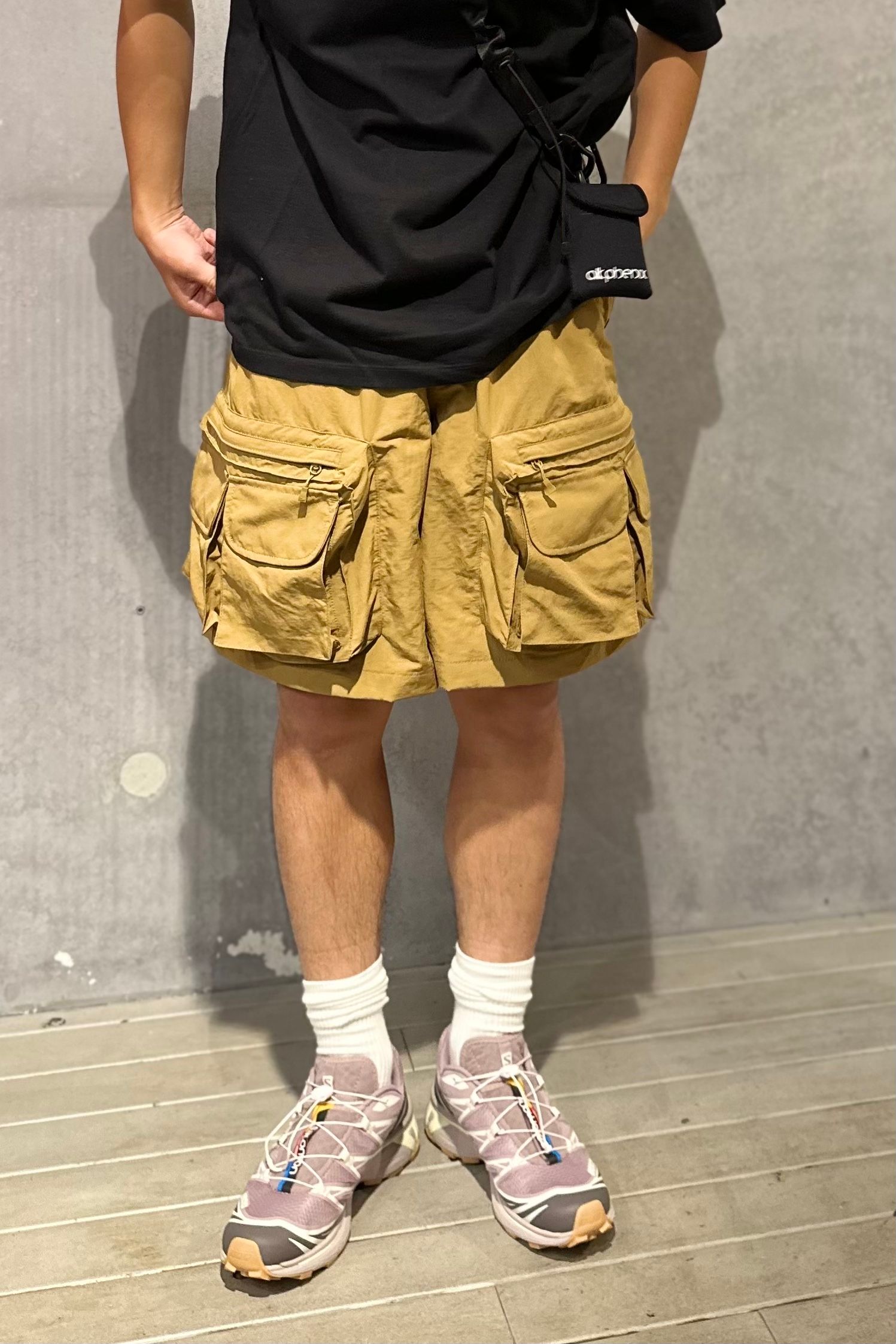DAIWA PIER39 - tech perfect fishing shorts-dark beige-23ss men