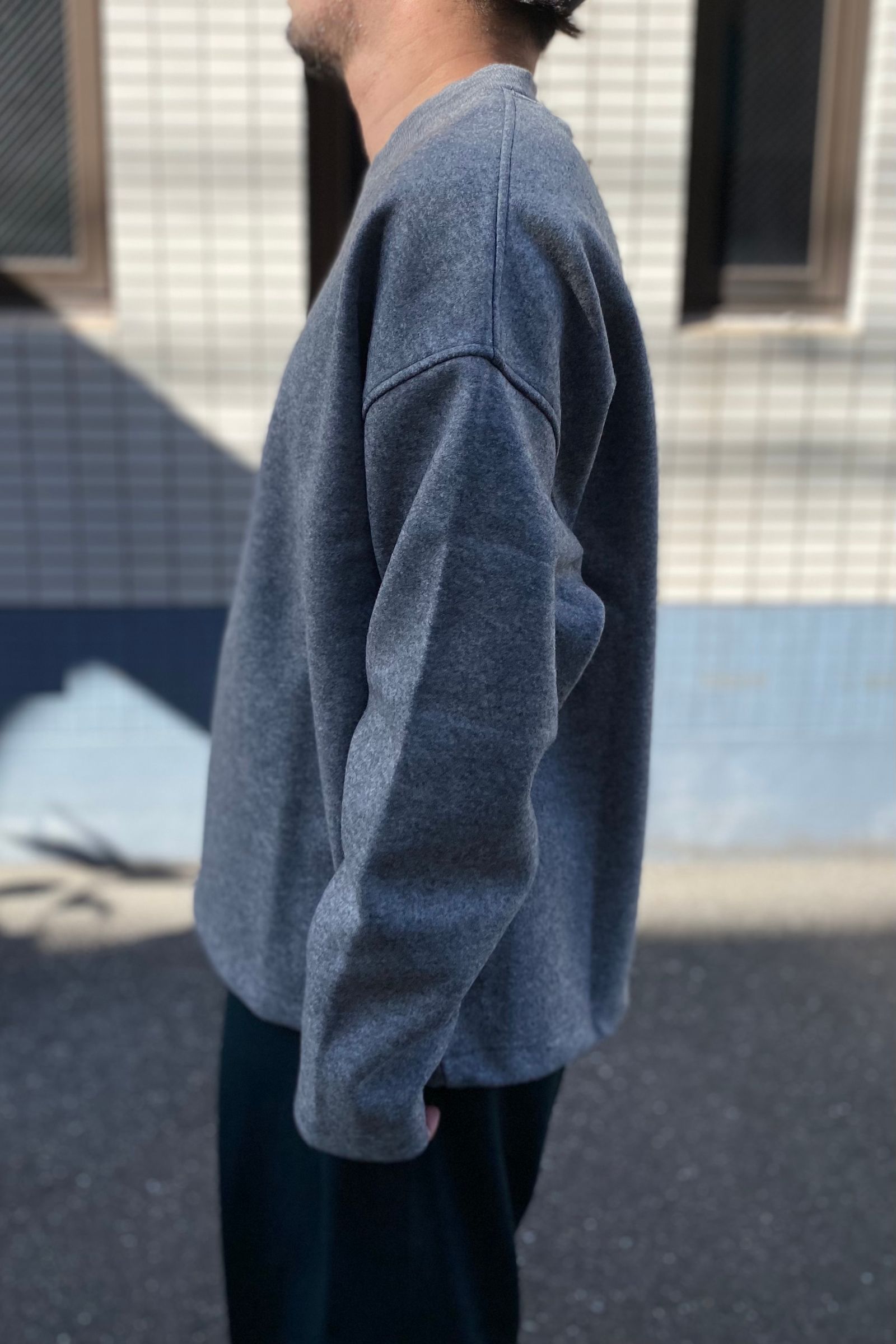 さである】 AUBETT オーベット Pile Melton Over Coat 