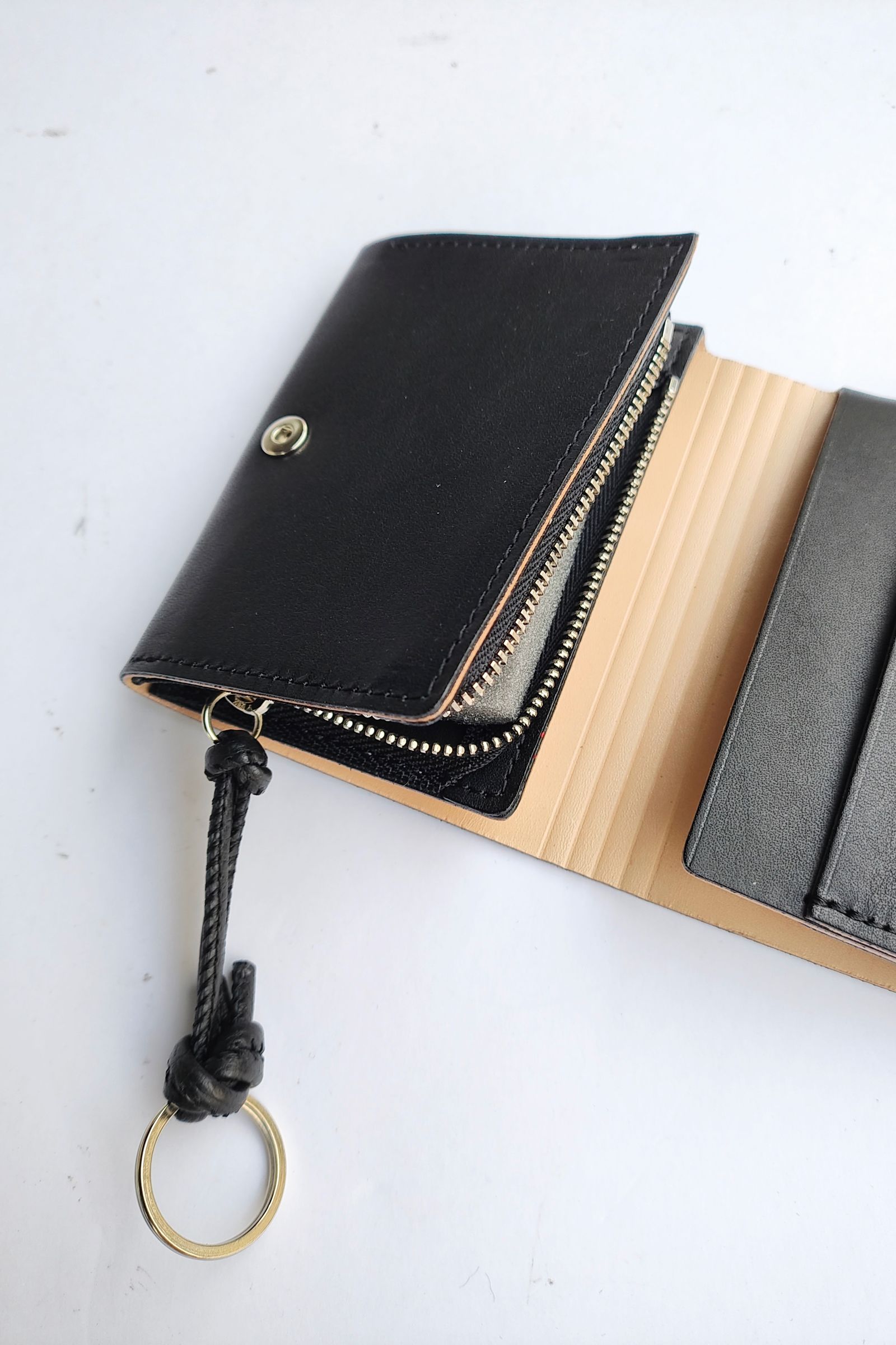 MARROW - 定番COMPACT WALLET-black-25ss | asterisk