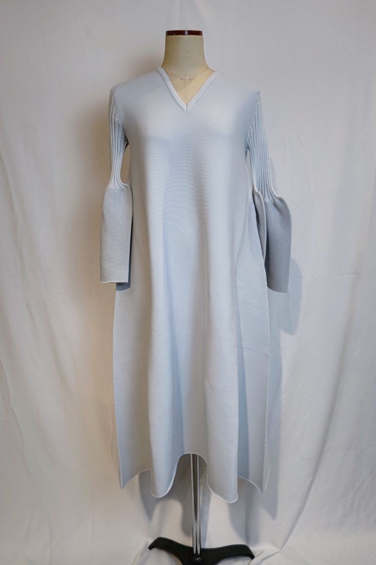 CFCL - ワンピース/pottery kaftan 3 -light grey glitter- 22aw women 